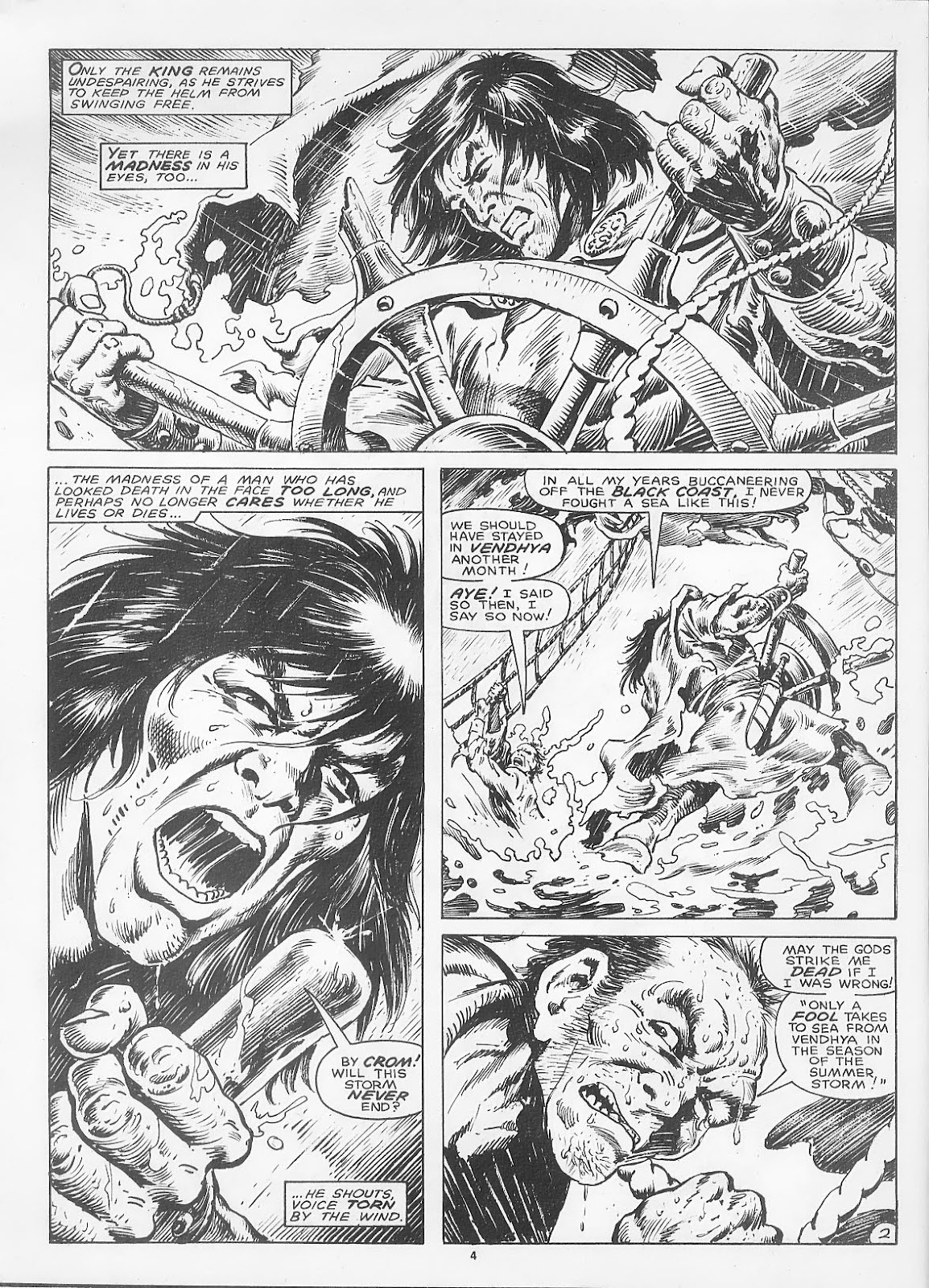 The Savage Sword Of Conan issue 166 - Page 6
