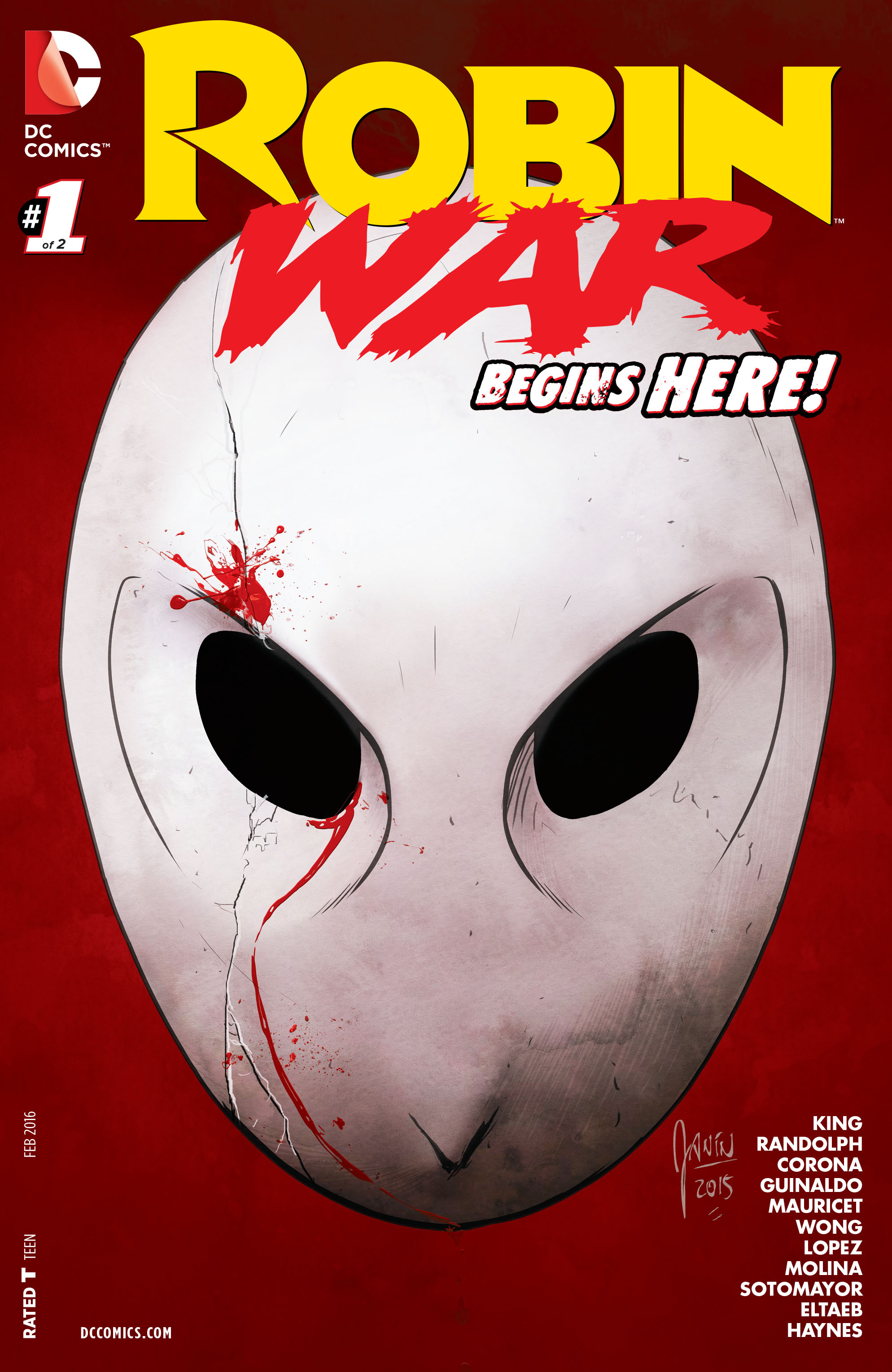 Read online Robin War comic -  Issue #1 - 1