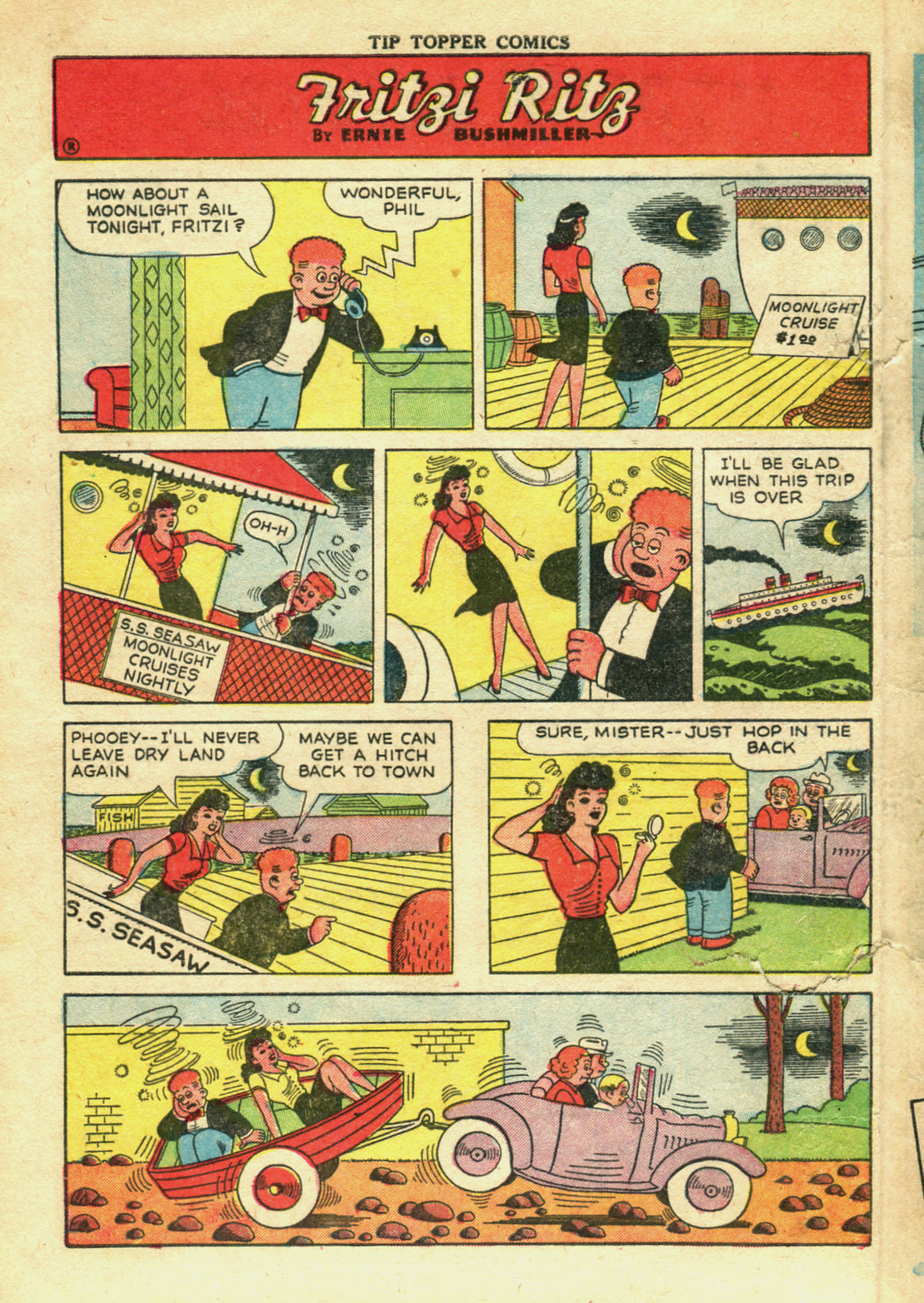 Read online Tip Topper Comics comic -  Issue #23 - 4