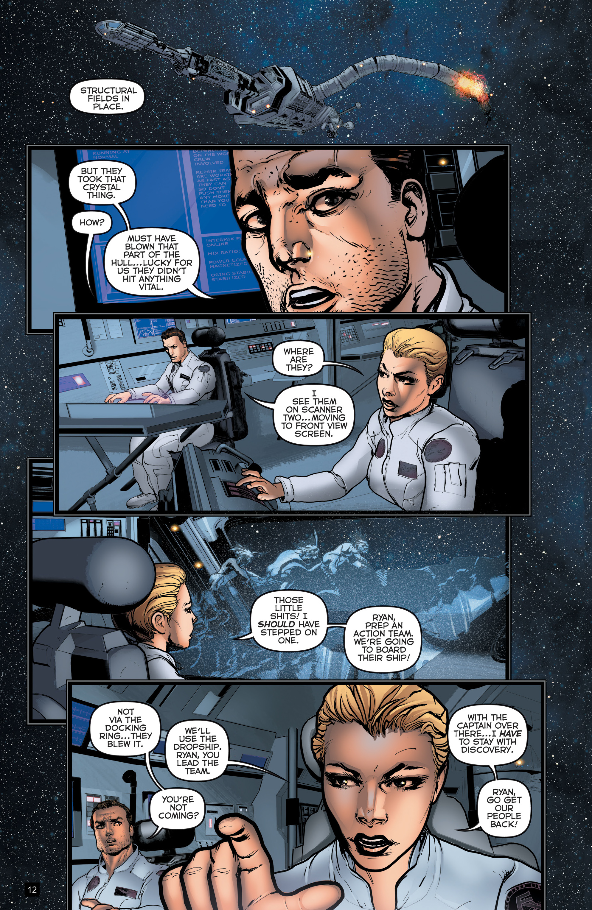 Read online Faster than Light comic -  Issue #5 - 14