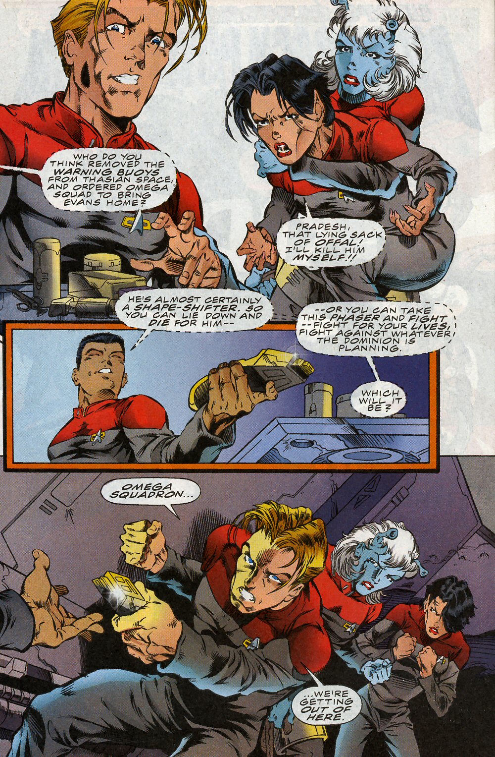 Read online Star Trek: Starfleet Academy (1996) comic -  Issue #12 - 14