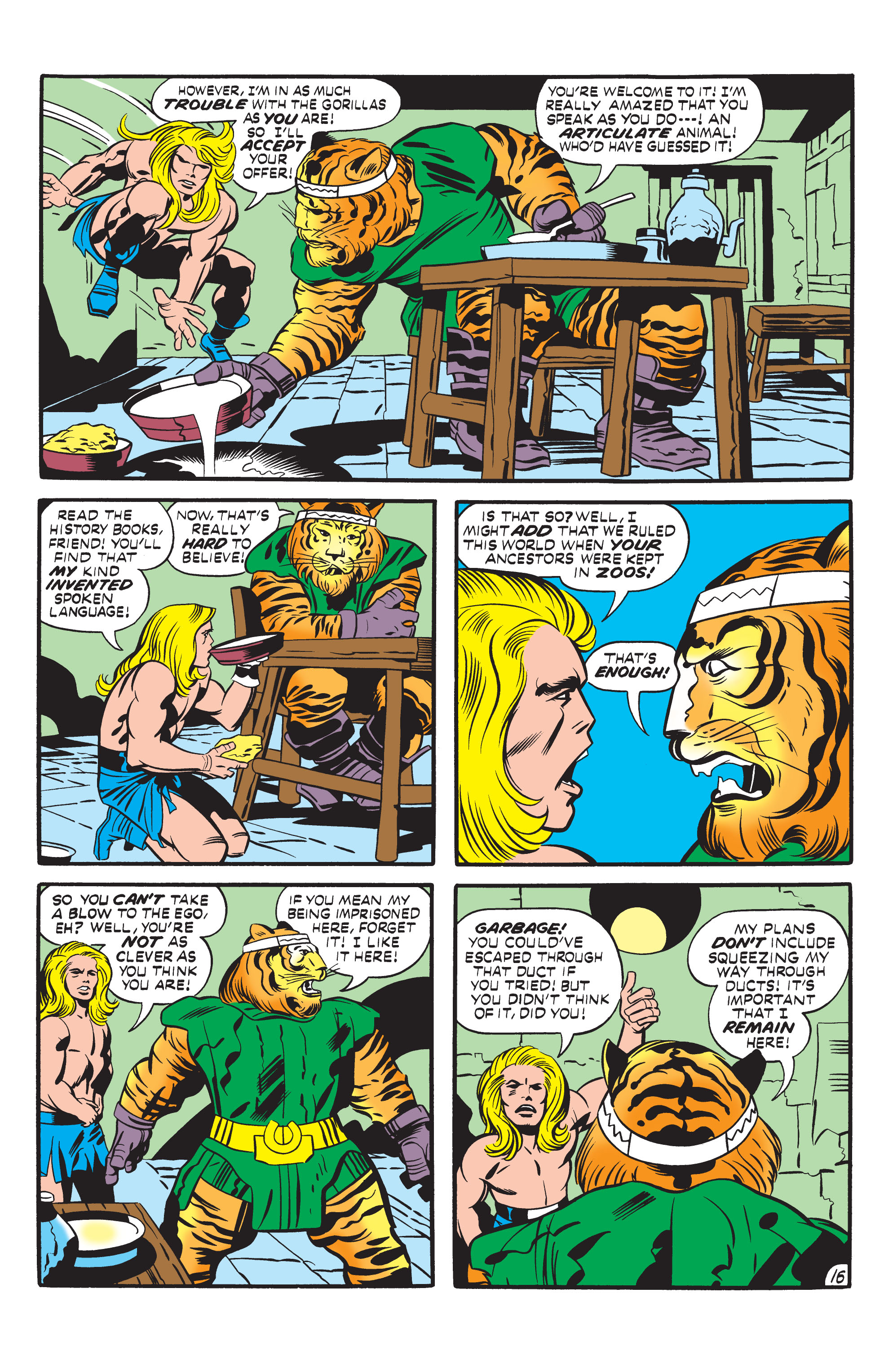 Read online Kamandi, The Last Boy On Earth comic -  Issue #4 - 16