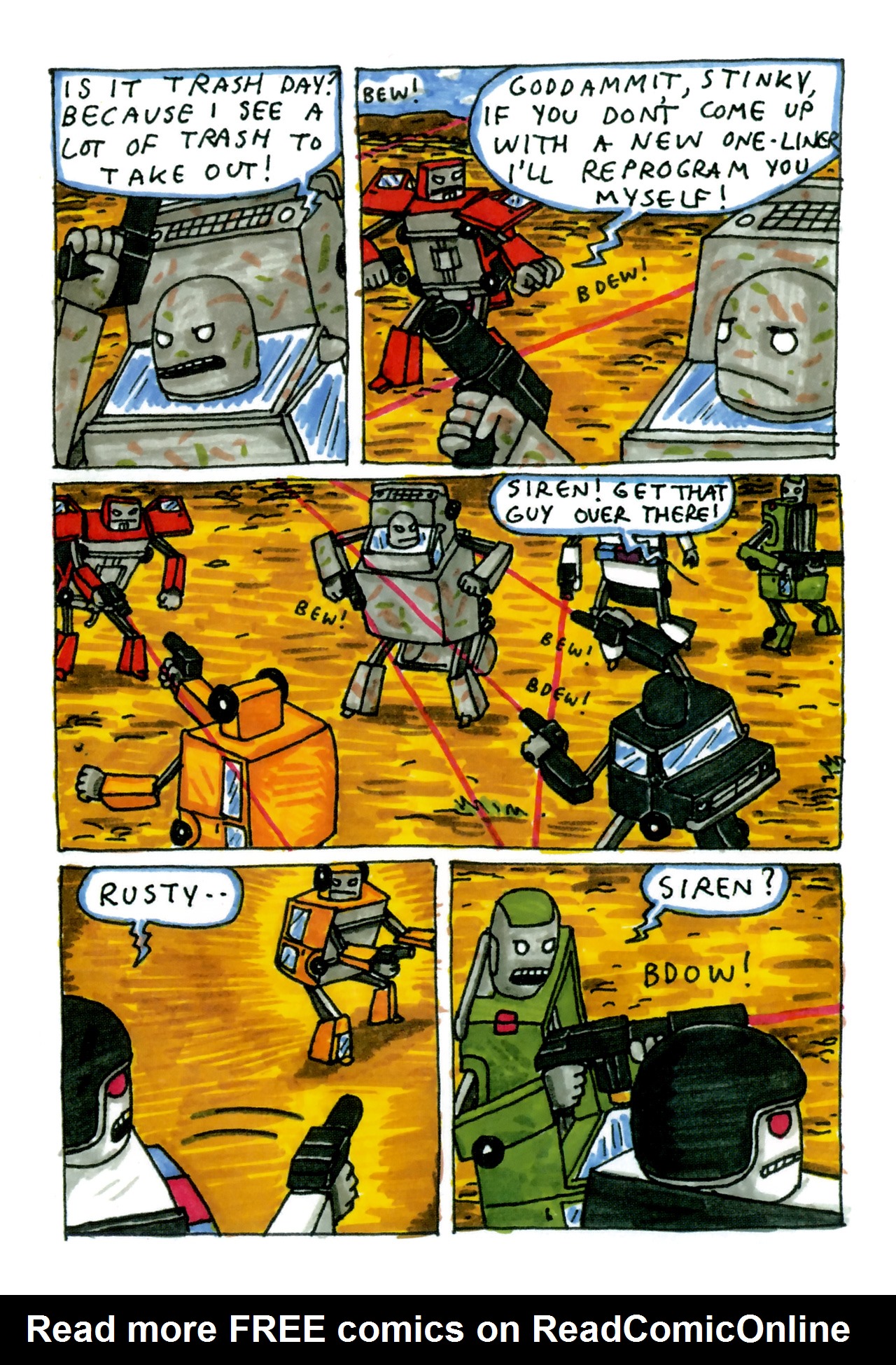 Read online Incredible Change-Bots comic -  Issue # TPB 1 - 76