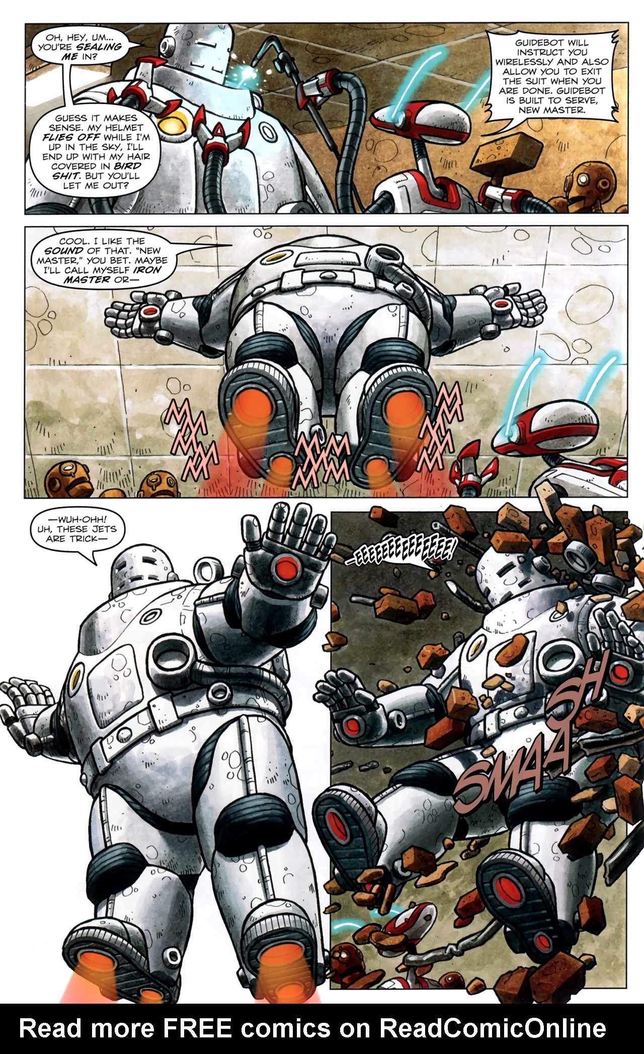 Read online Zombies vs. Robots Aventure comic -  Issue #2 - 11