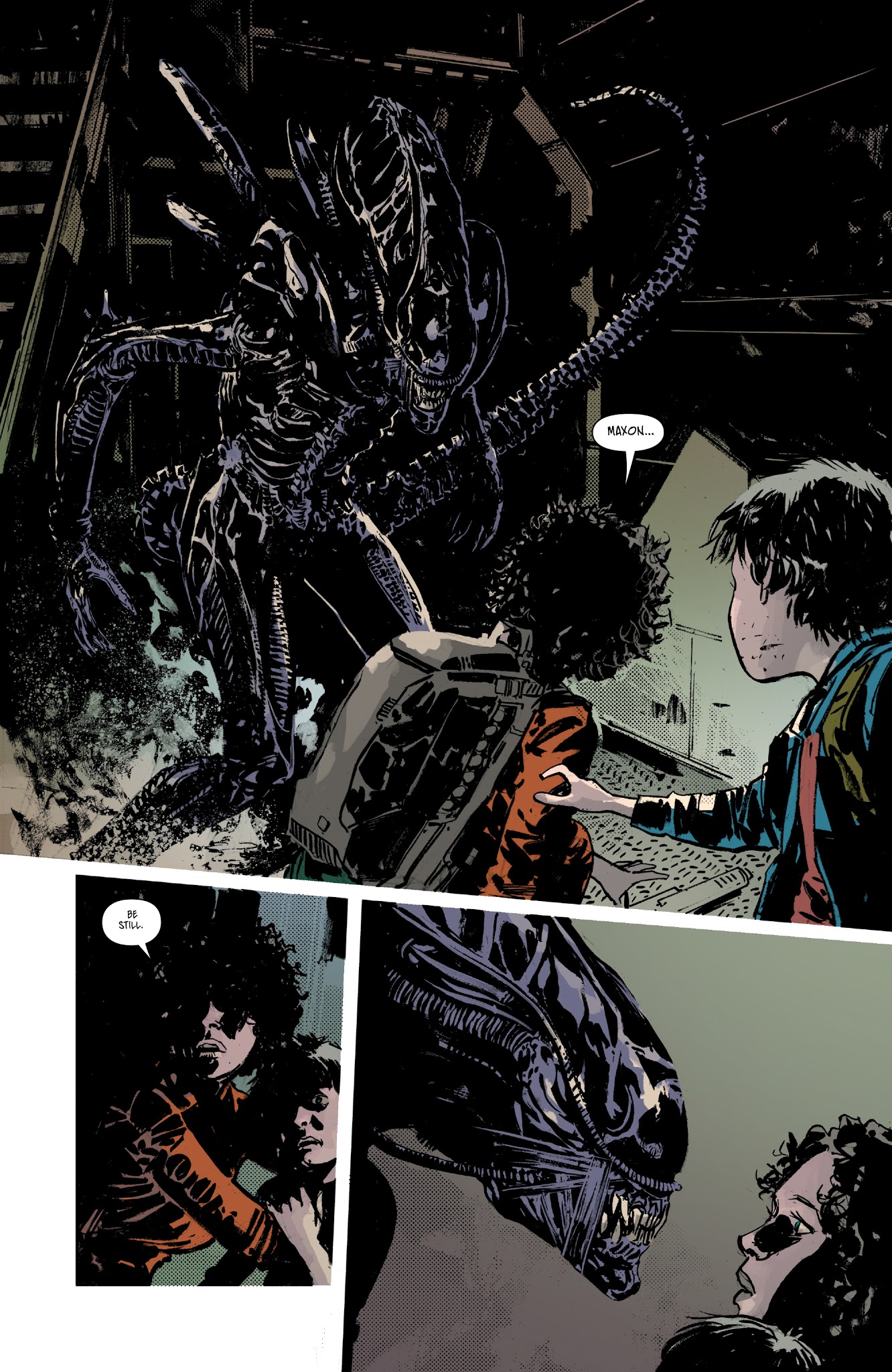 Read online Aliens: Dust To Dust comic -  Issue #1 - 10