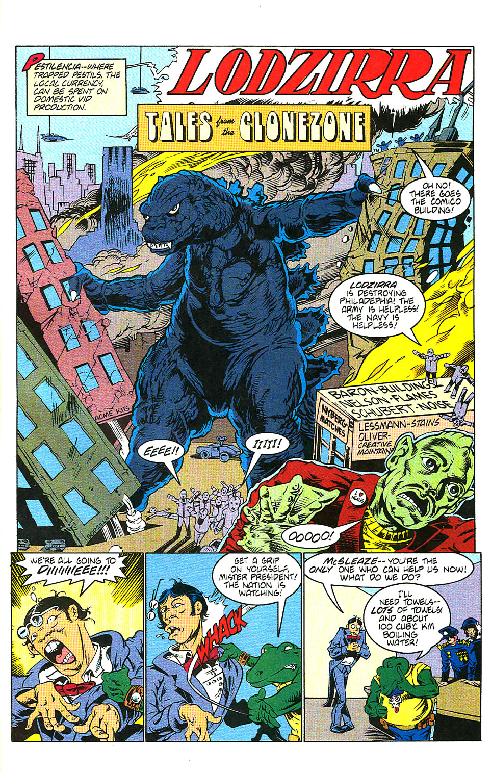 Read online The Badger comic -  Issue #22 - 24