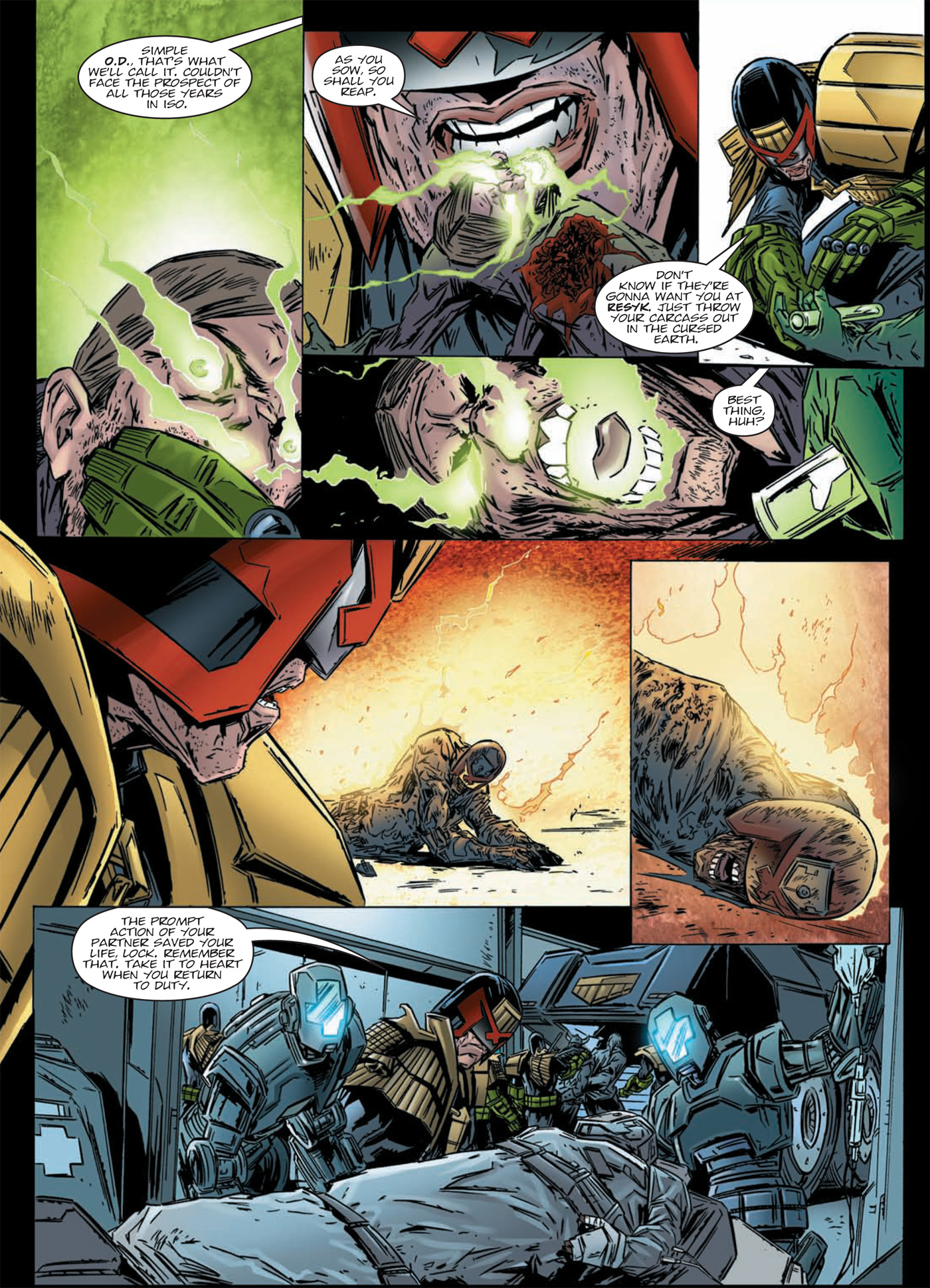 Read online Judge Dredd: Day of Chaos: Fallout comic -  Issue # TPB (Part 3) - 29