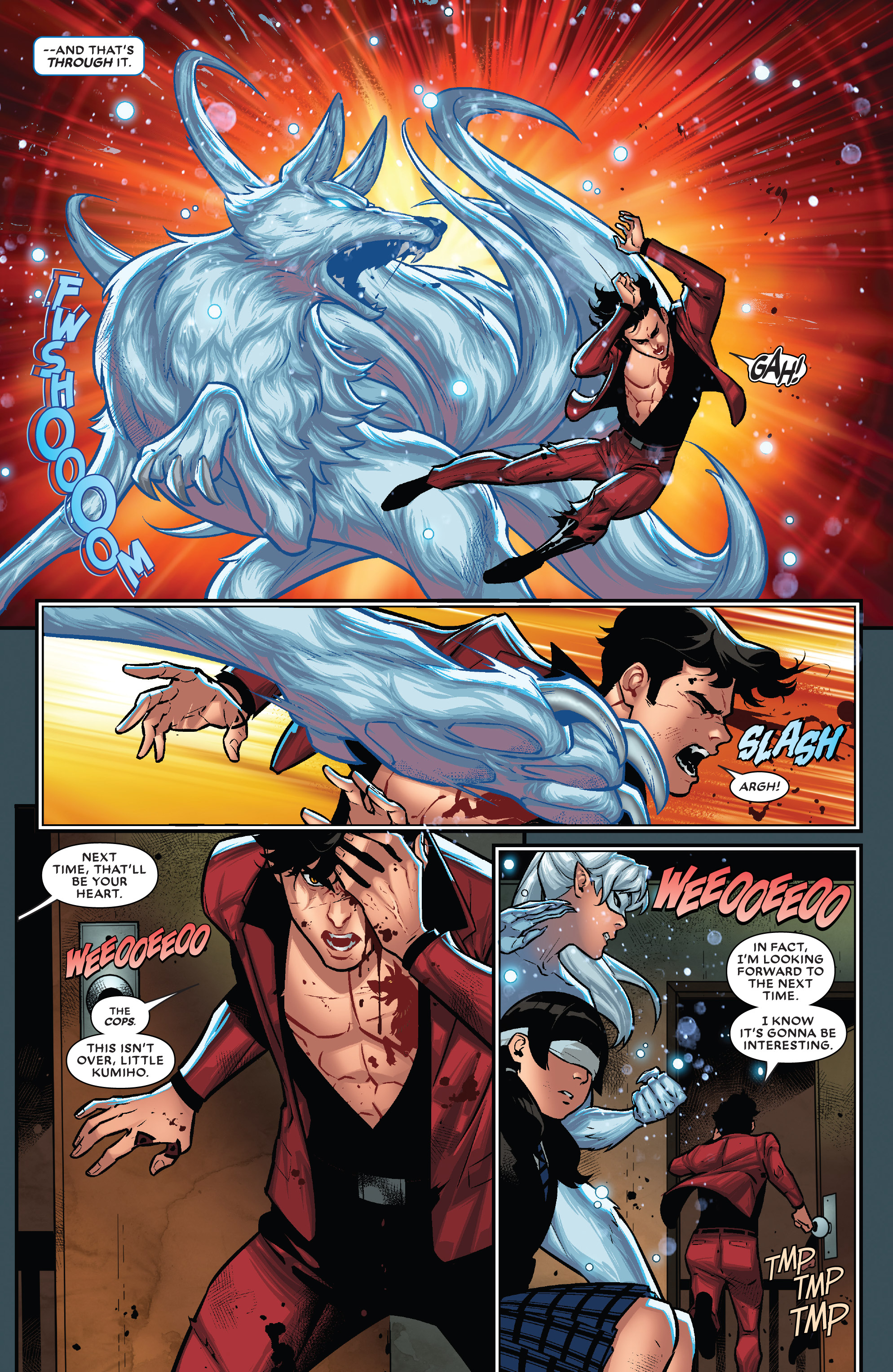 Read online Future Fight Firsts: Luna Snow comic -  Issue #Future Fight Firsts White Fox - 21