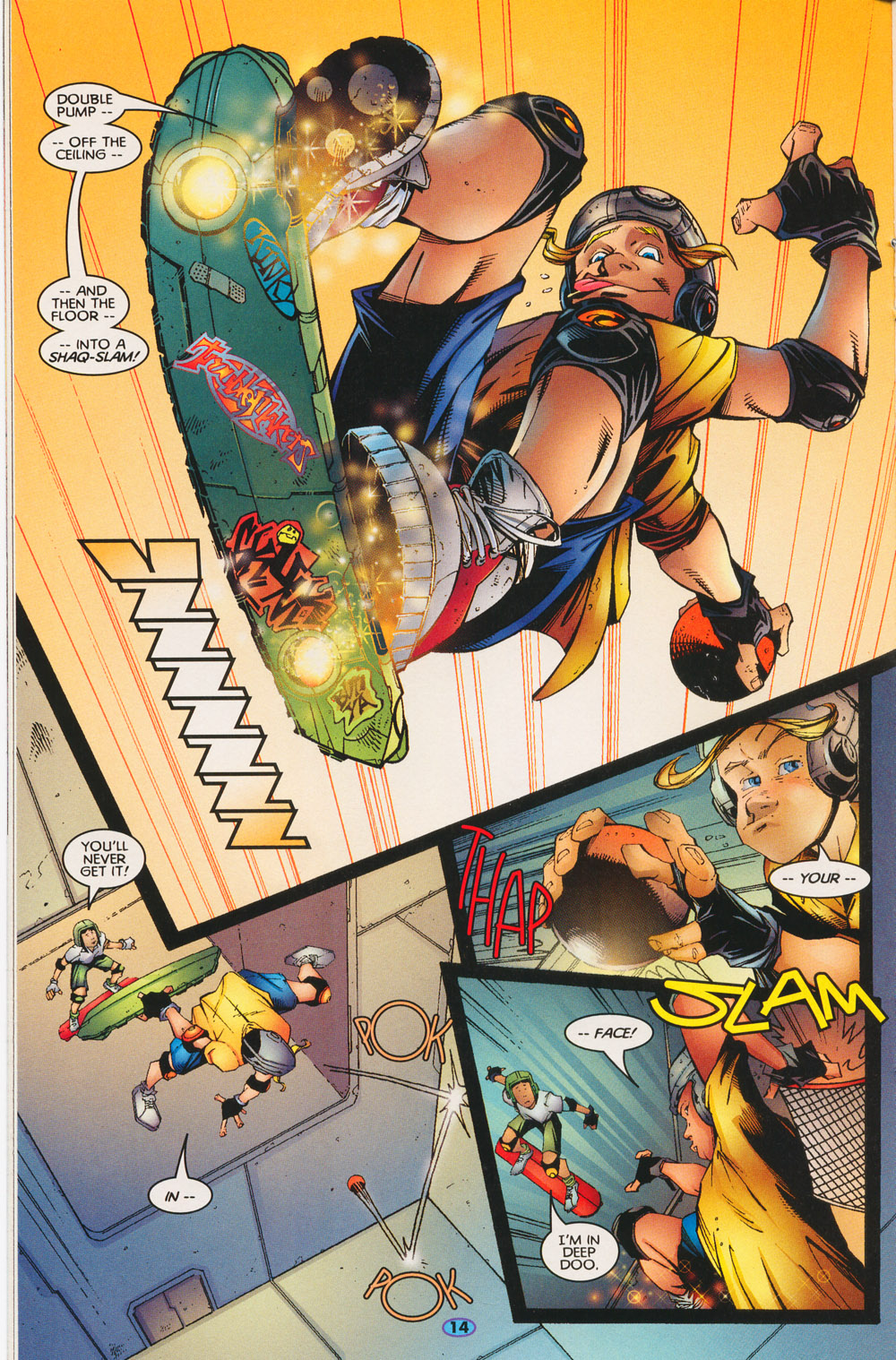 Read online Troublemakers comic -  Issue #3 - 13