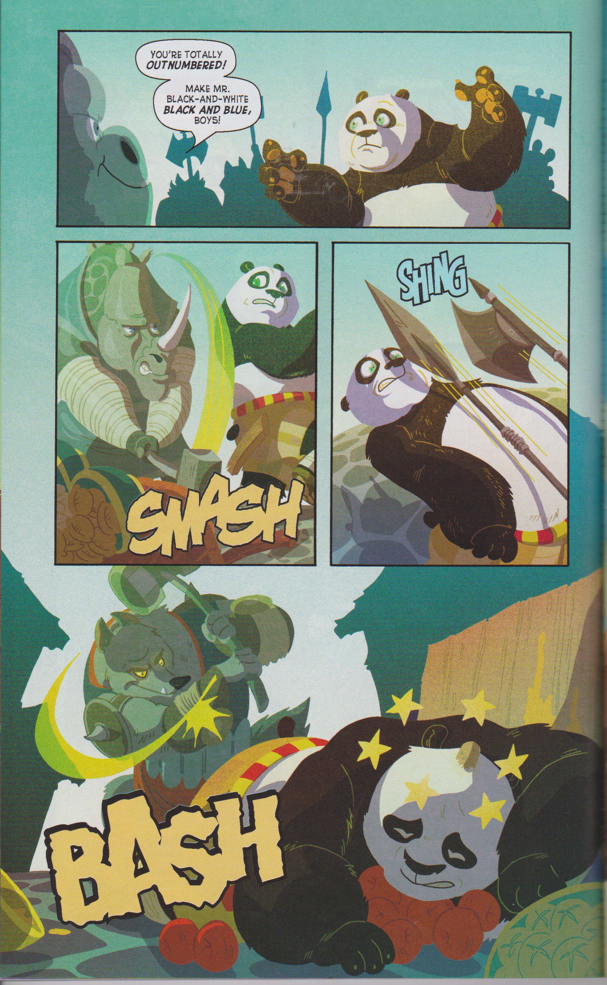 Read online Kung Fu Panda Everyone is Kung Fu Fighting comic -  Issue # TPB (Part 3) - 32
