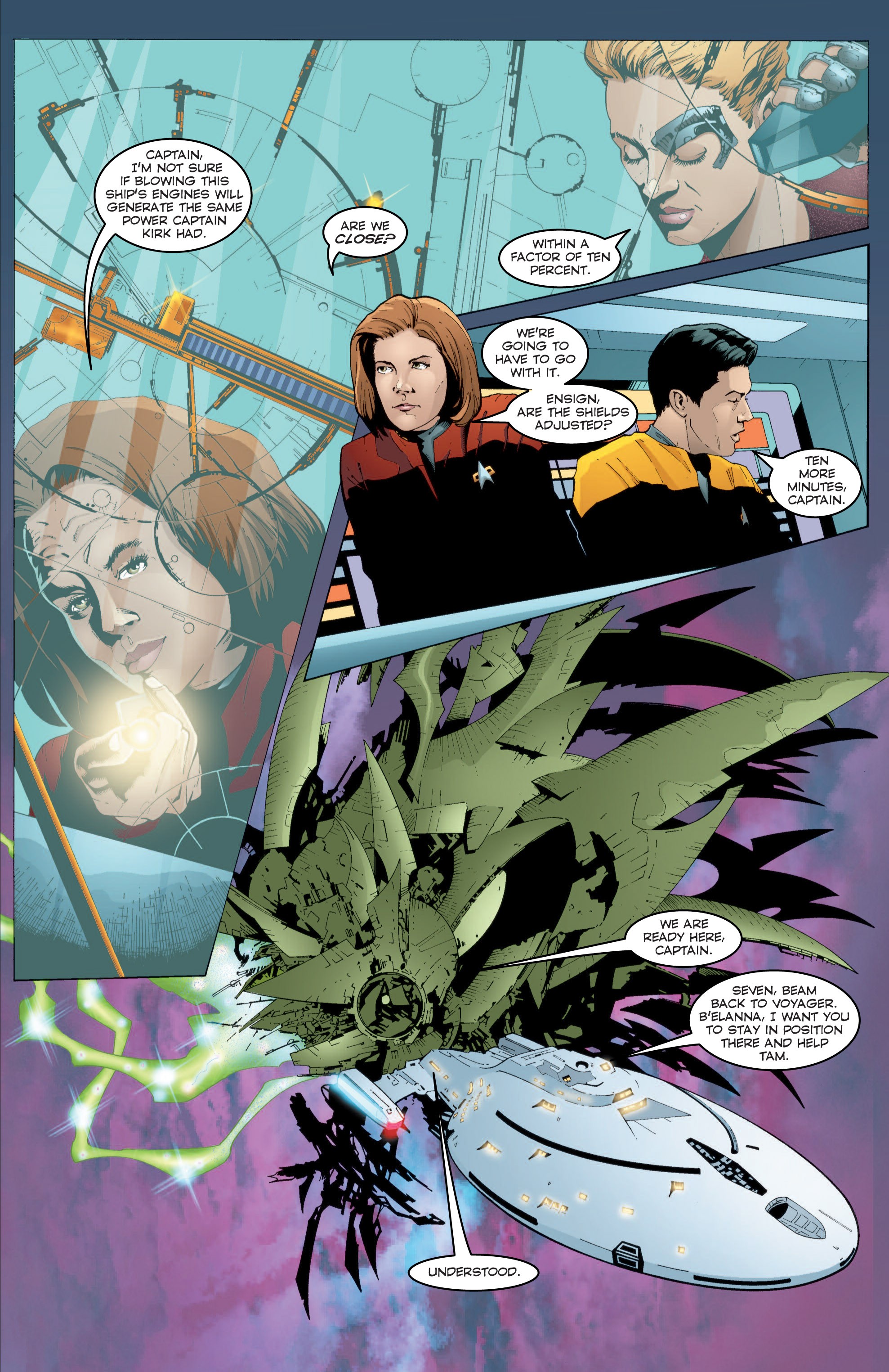 Read online Star Trek: Voyager--Encounters with the Unknown comic -  Issue # TPB - 174