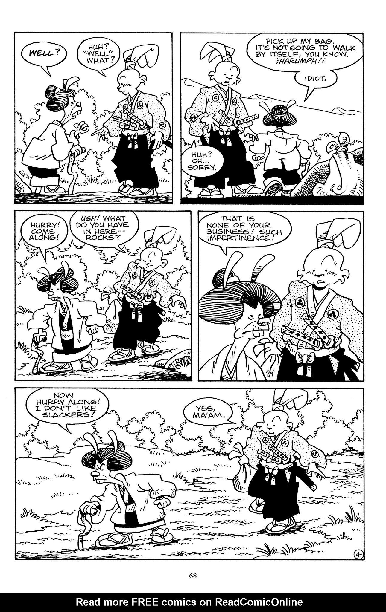Read online The Usagi Yojimbo Saga comic -  Issue # TPB 5 - 65