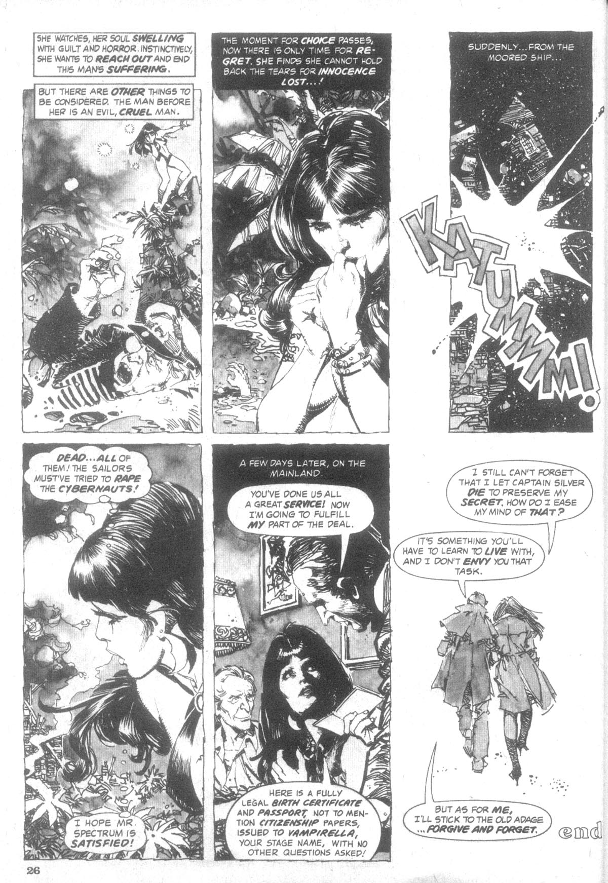 Read online Vampirella (1969) comic -  Issue #91 - 27