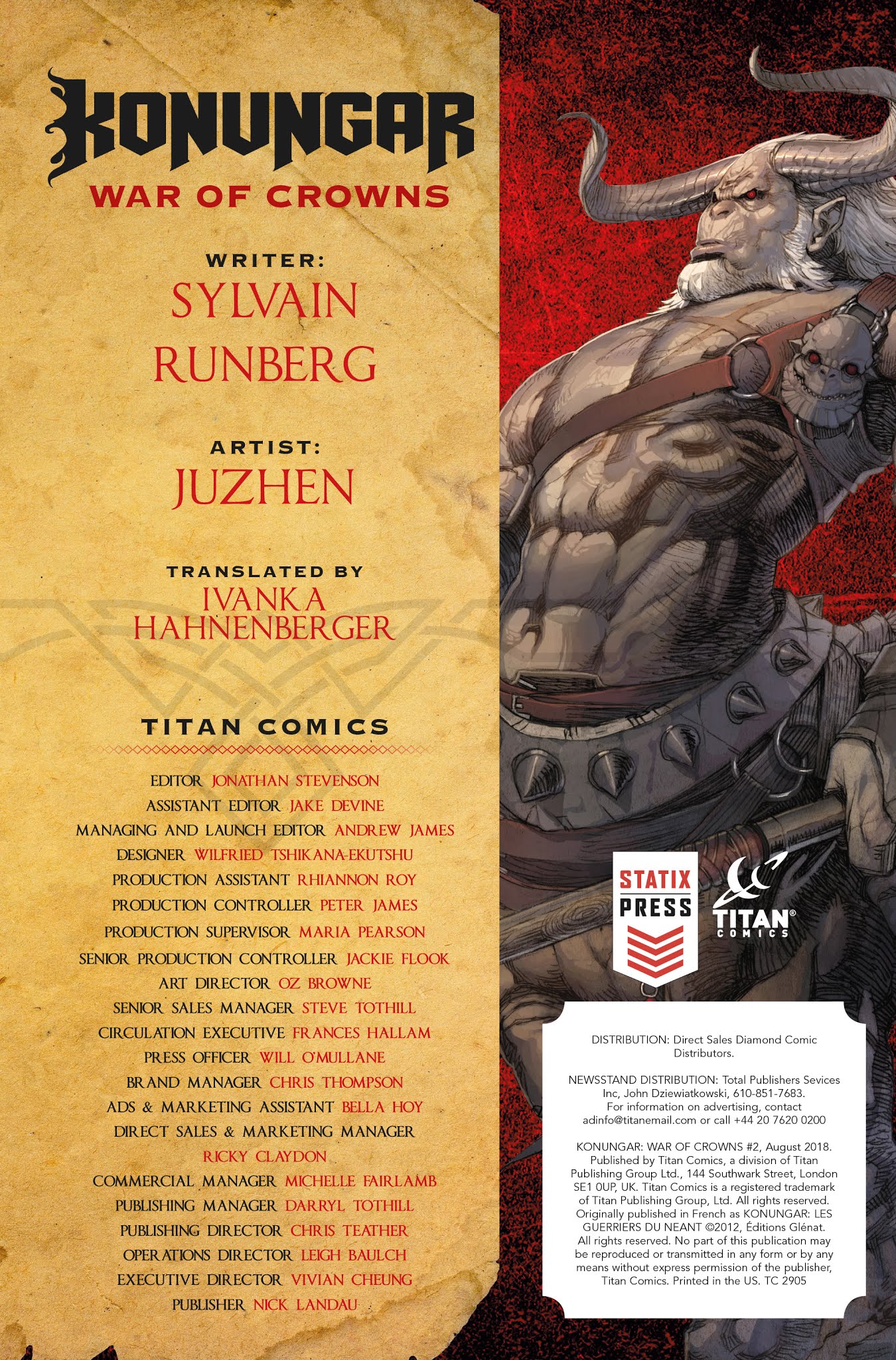 Read online Konungar: War of Crowns comic -  Issue #2 - 3