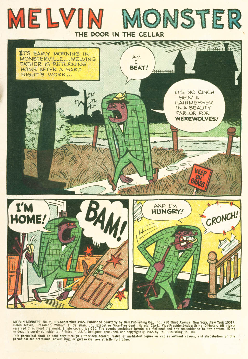 Read online Melvin Monster comic -  Issue #2 - 3