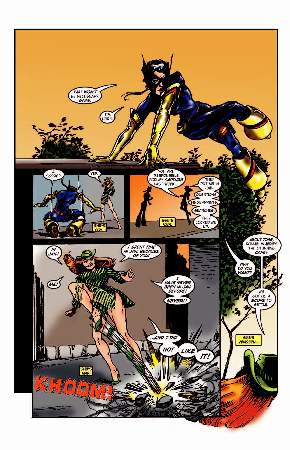 Read online Murciélaga She-Bat comic -  Issue #5 - 5