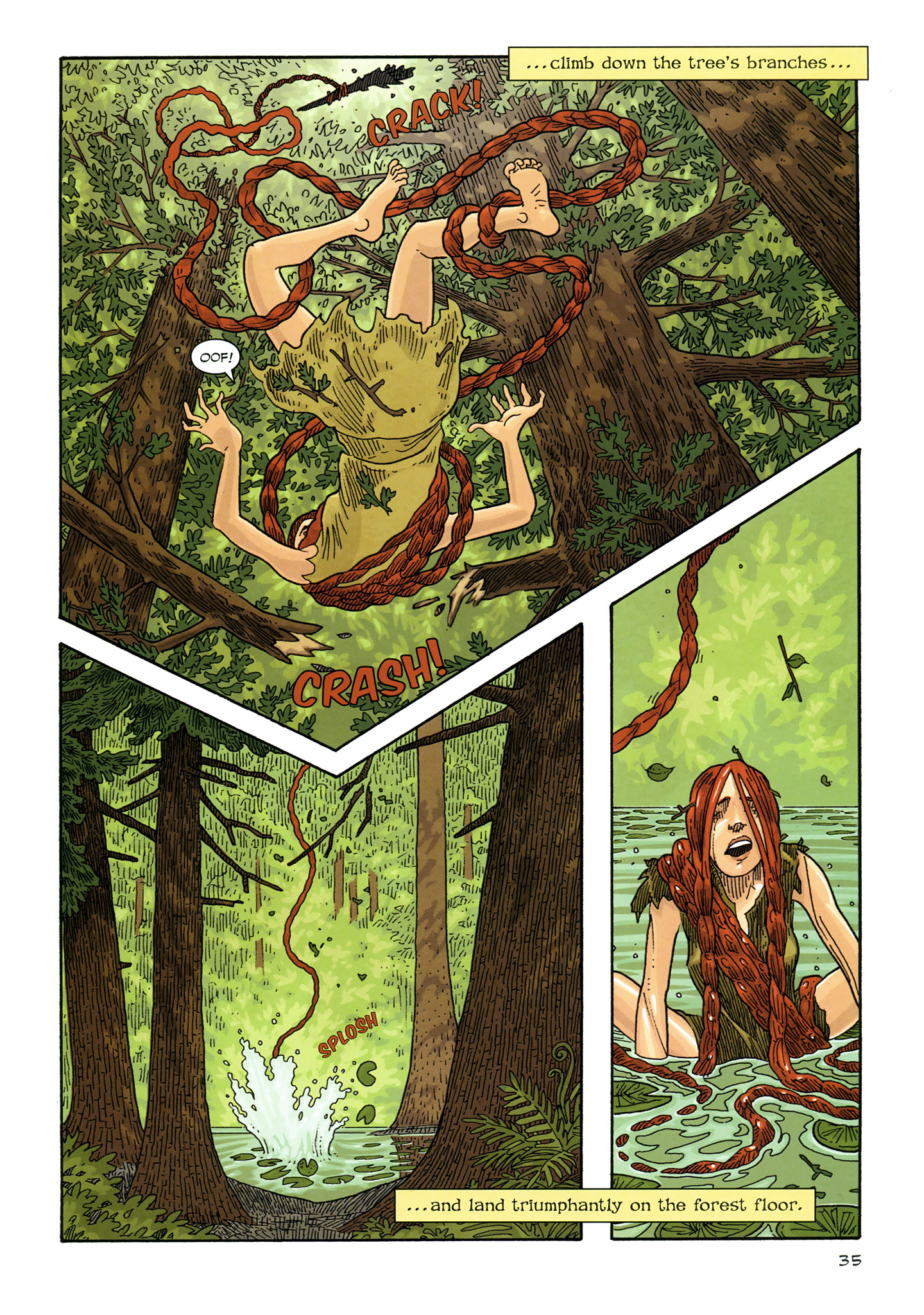 Read online Rapunzel's Revenge comic -  Issue # TPB - 37