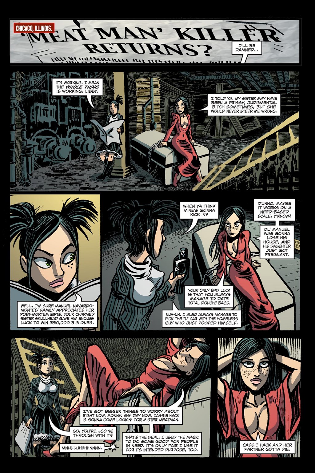 Read online Hack/Slash Deluxe comic -  Issue # TPB 3 (Part 3) - 34