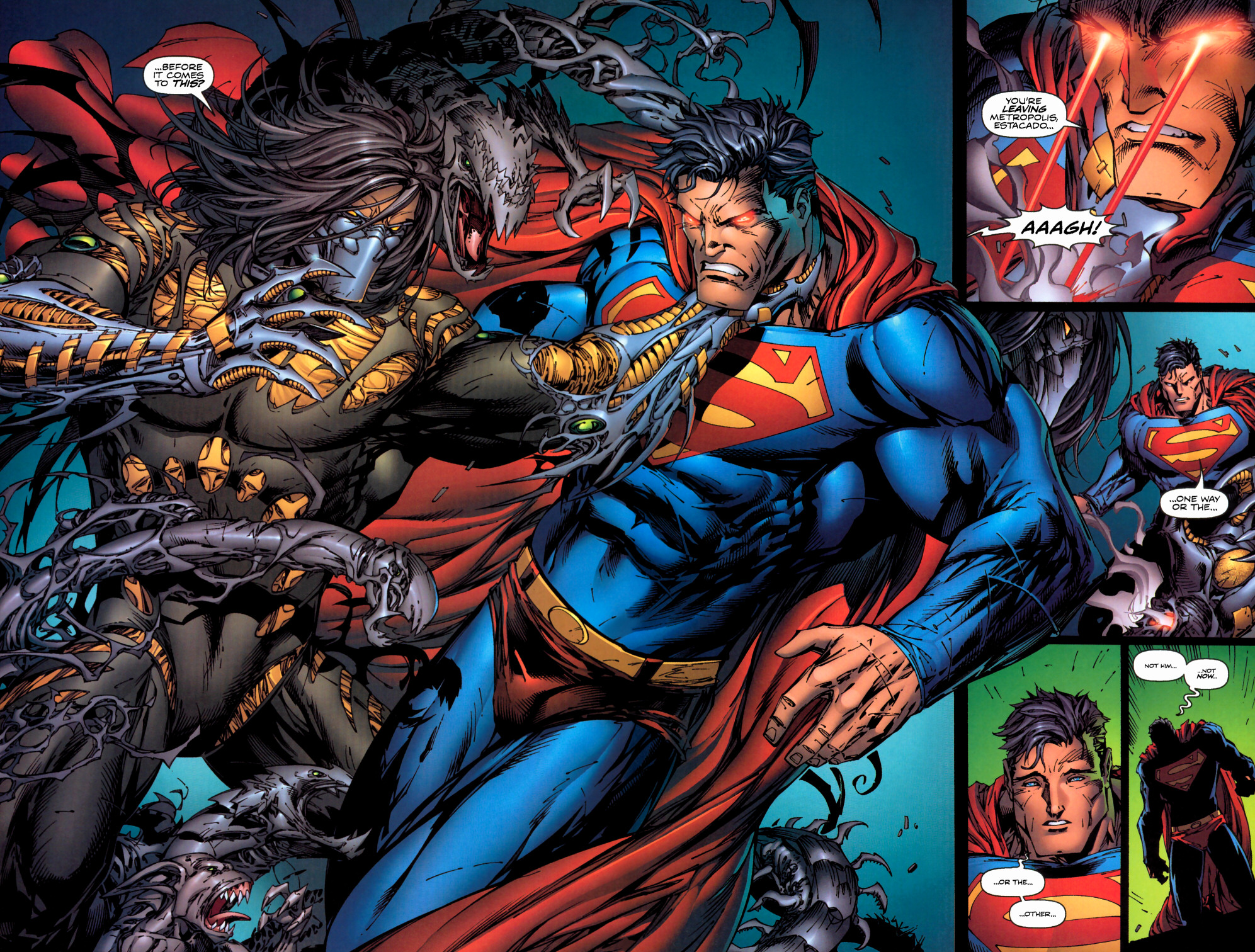 Read online The Darkness/Superman comic -  Issue #1 - 23