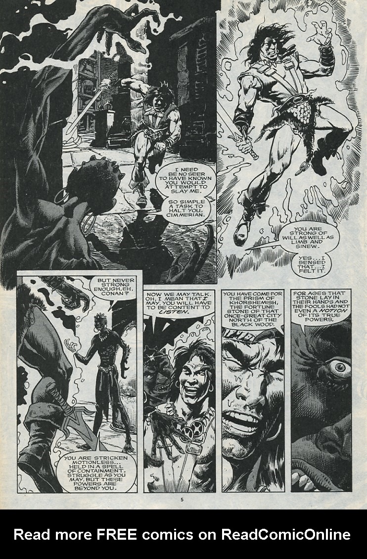 Read online The Savage Sword Of Conan comic -  Issue #176 - 7