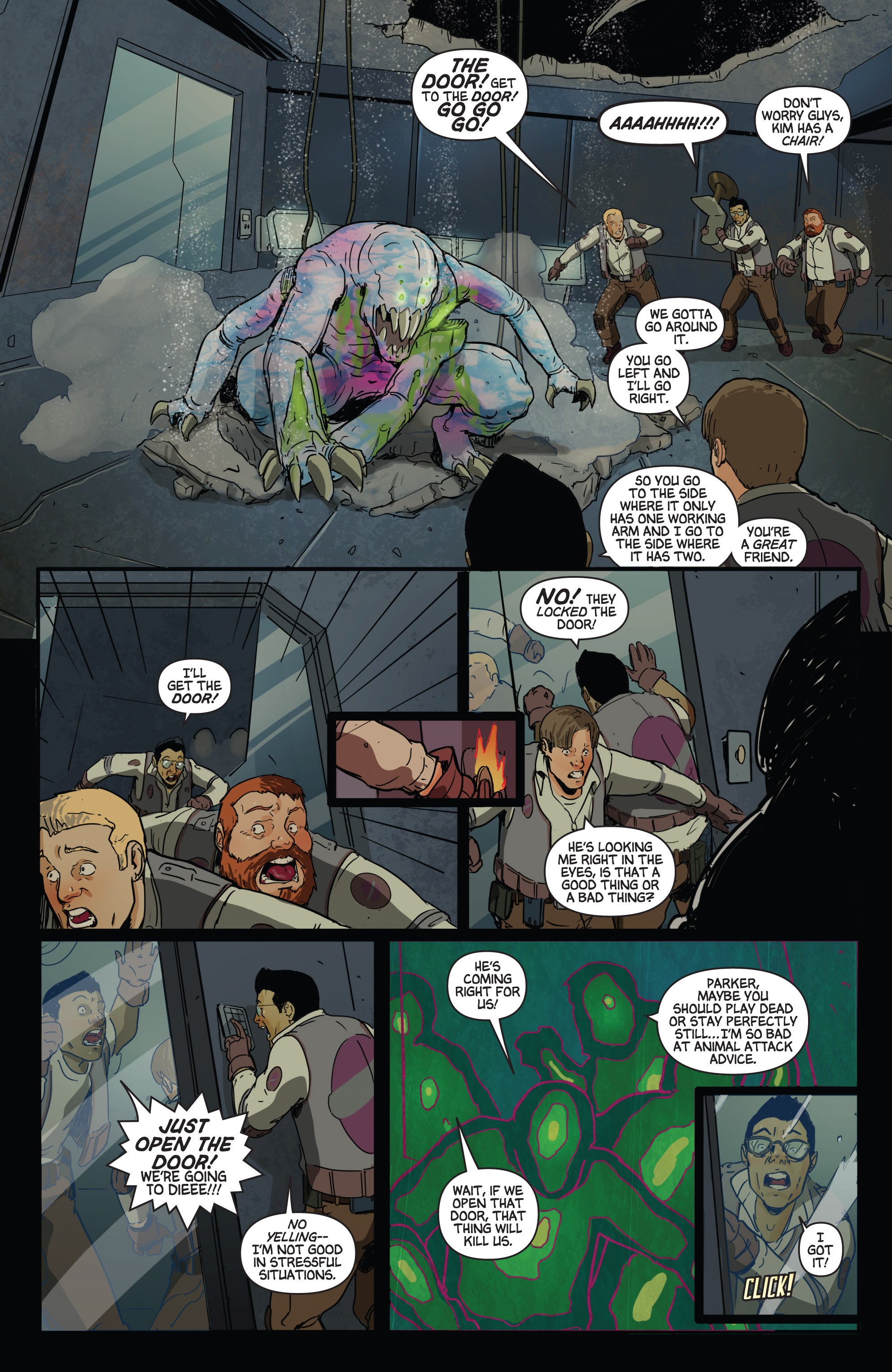 Read online Aliens vs. Parker comic -  Issue #2 - 12