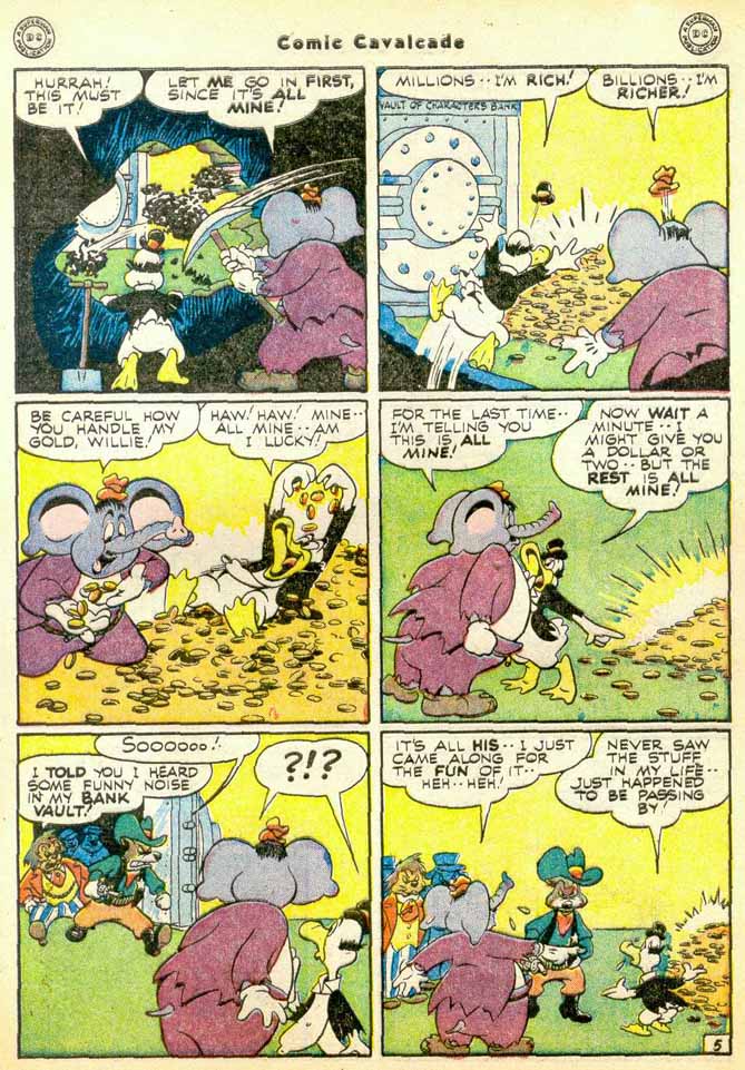 Read online Comic Cavalcade comic -  Issue #35 - 53