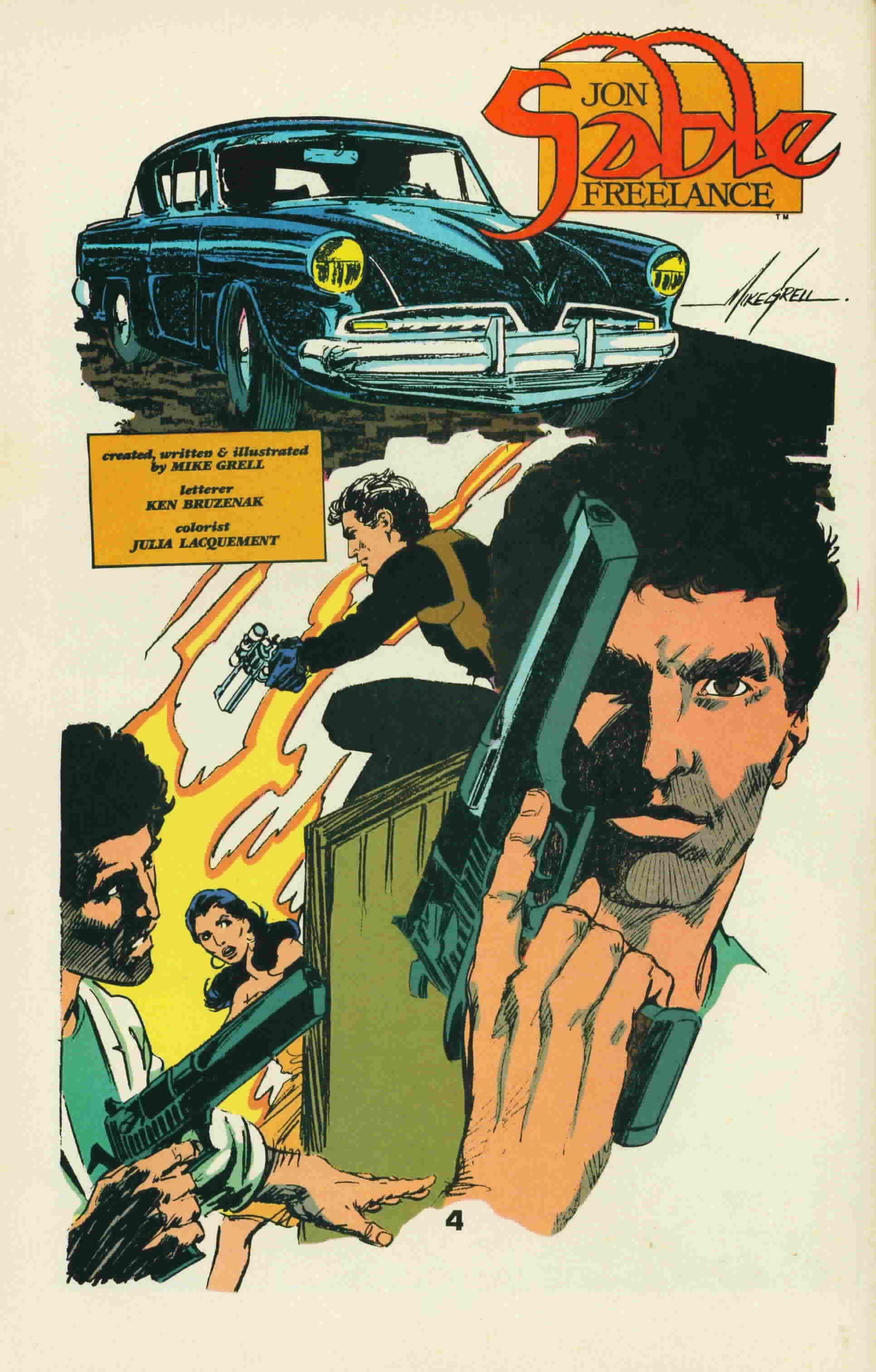 Read online Jon Sable, Freelance comic -  Issue #43 - 6