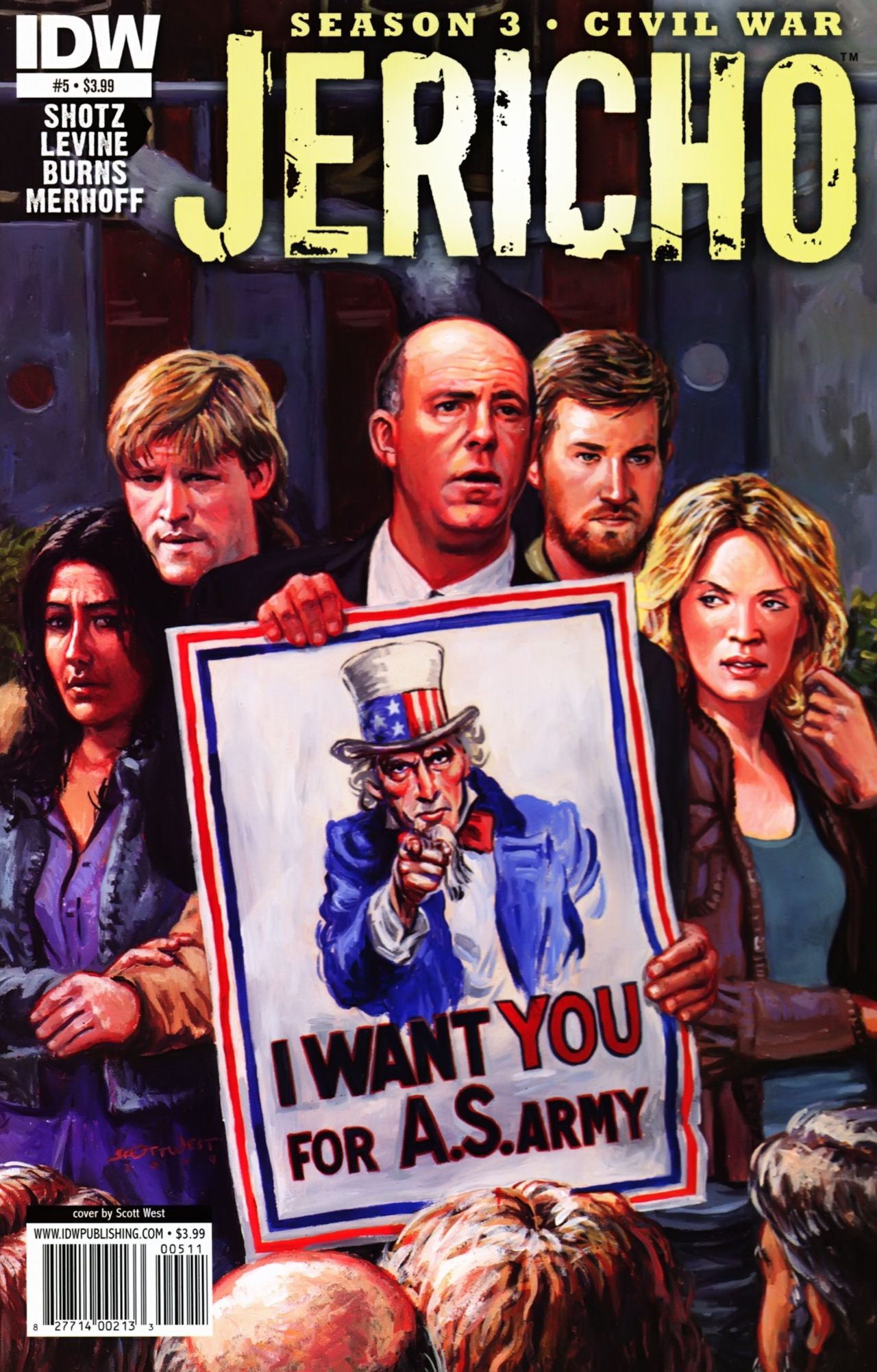 Read online Jericho comic -  Issue #5 - 1