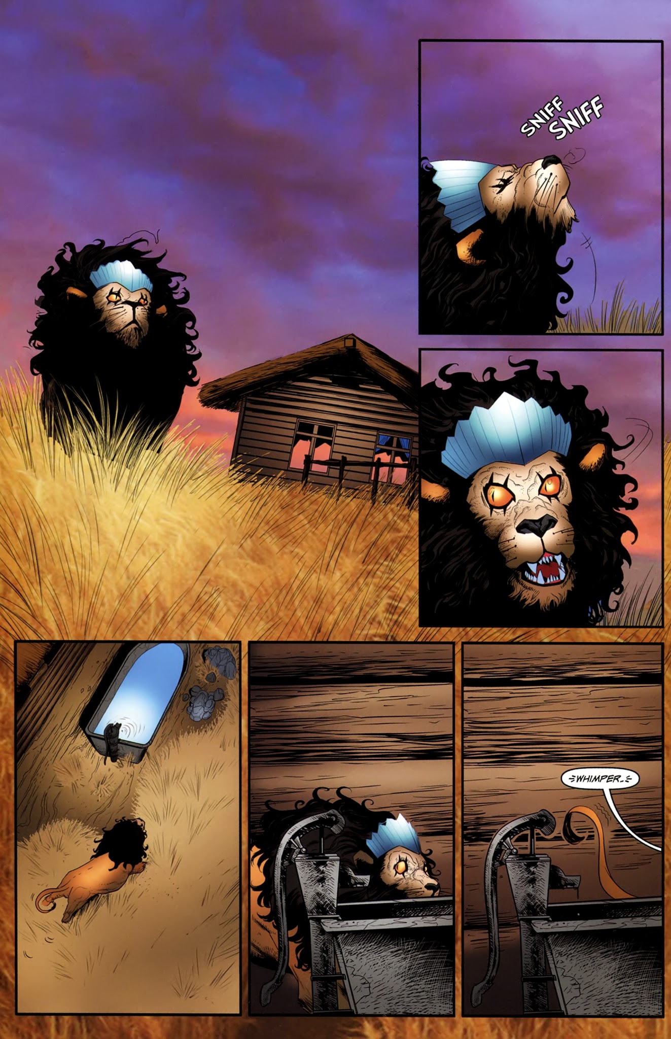 Read online Legend of Oz: The Wicked West comic -  Issue #10 - 17