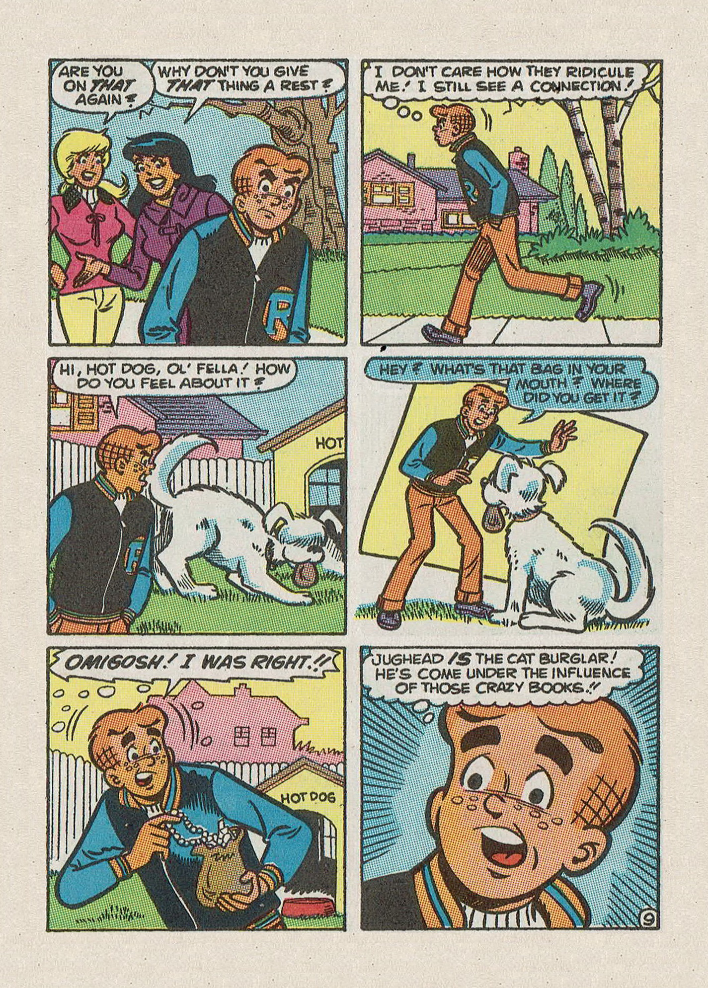 Read online Jughead Jones Comics Digest comic -  Issue #68 - 111