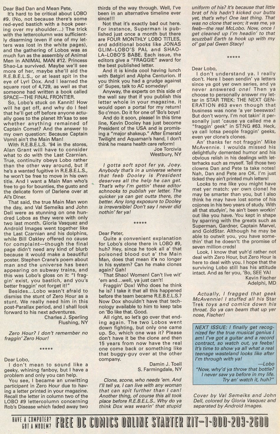 Read online Lobo (1993) comic -  Issue #12 - 27