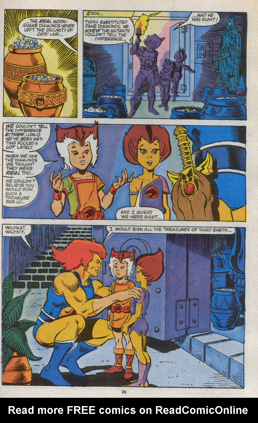 Read online ThunderCats (1985) comic -  Issue #22 - 30