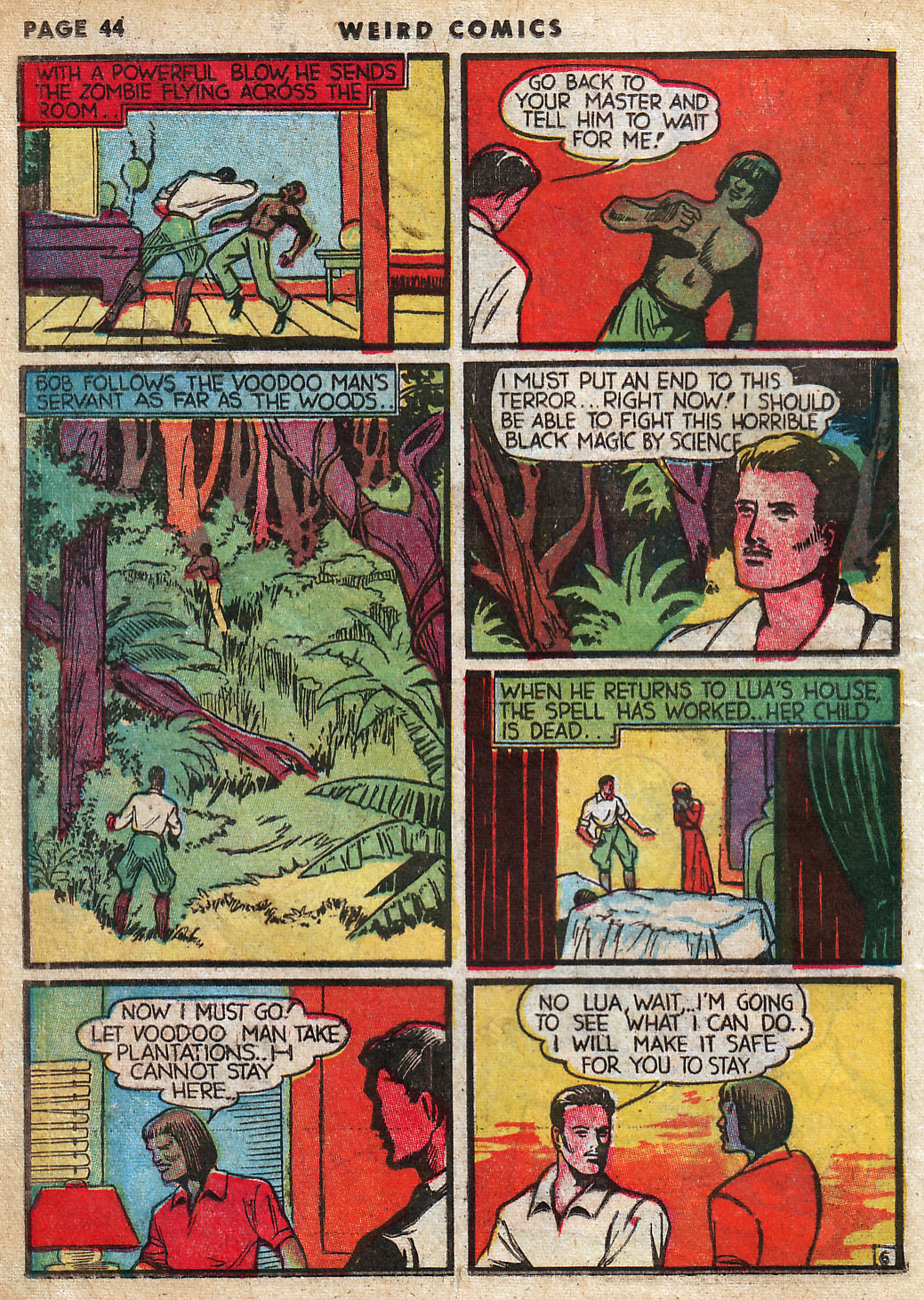 Read online Weird Comics comic -  Issue #3 - 46