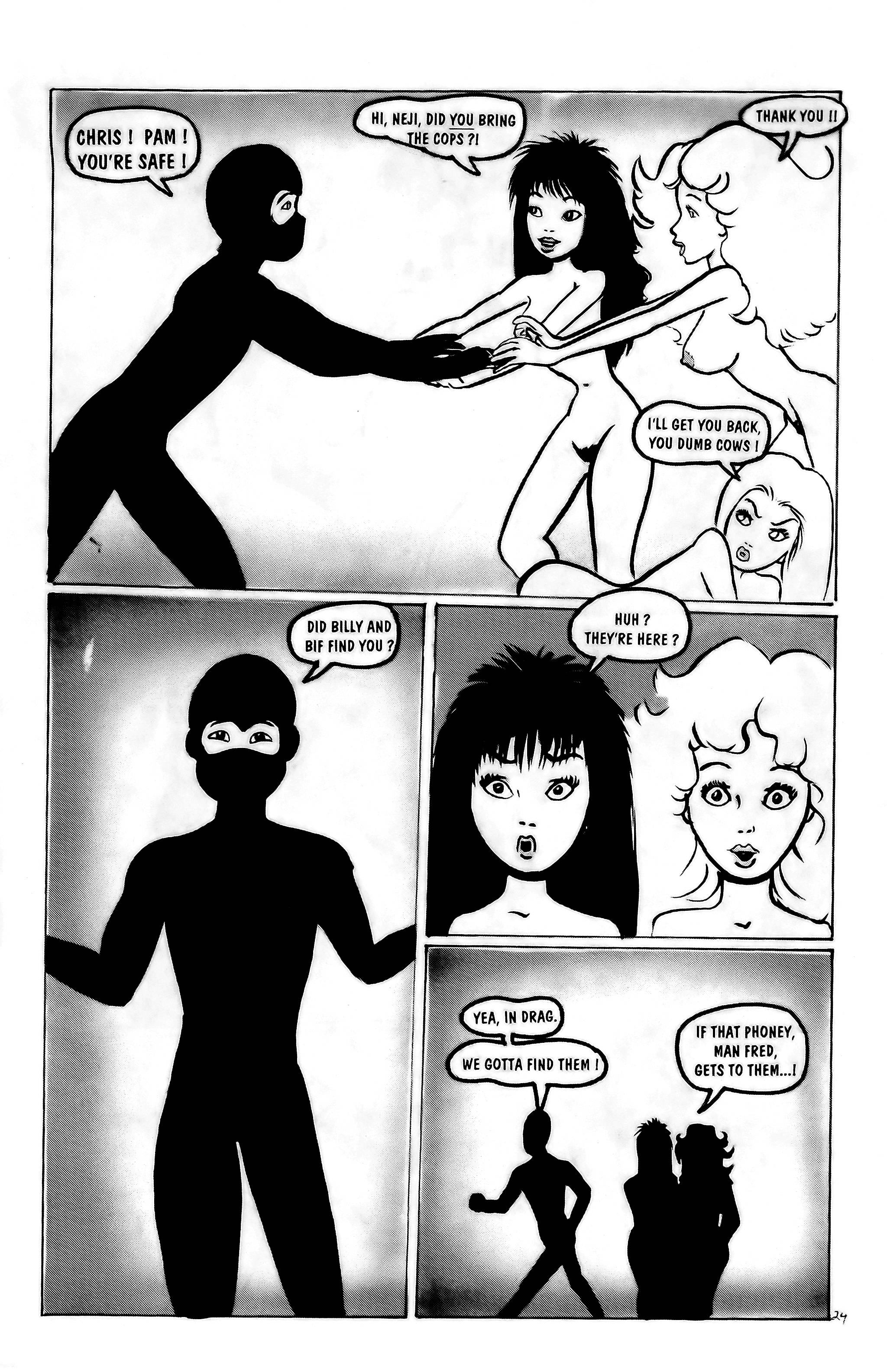 Read online Leather & Lace (1989) comic -  Issue #25 - 26