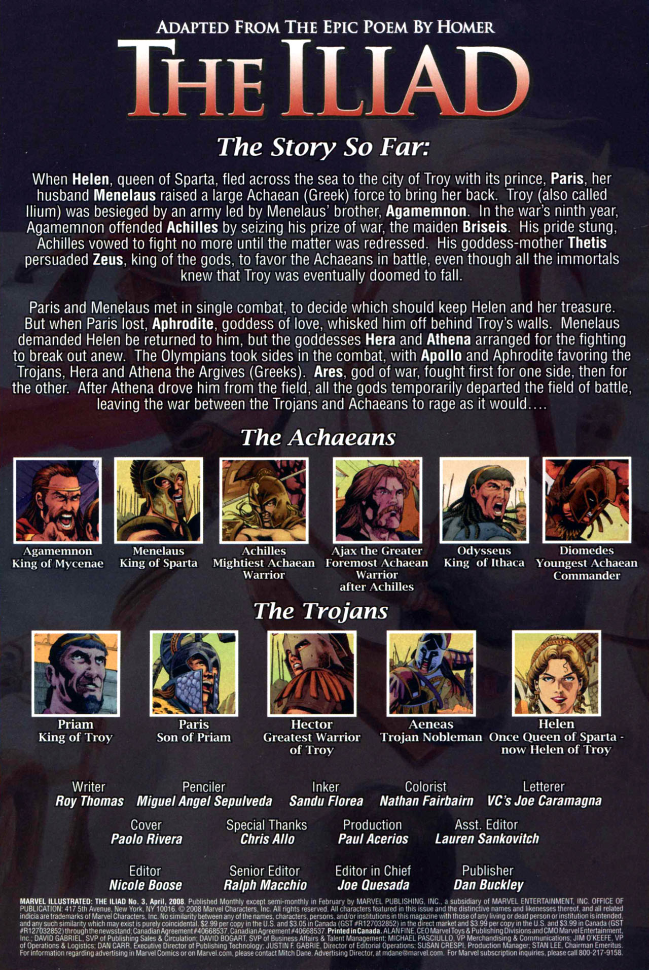 Read online The Iliad comic -  Issue #3 - 2