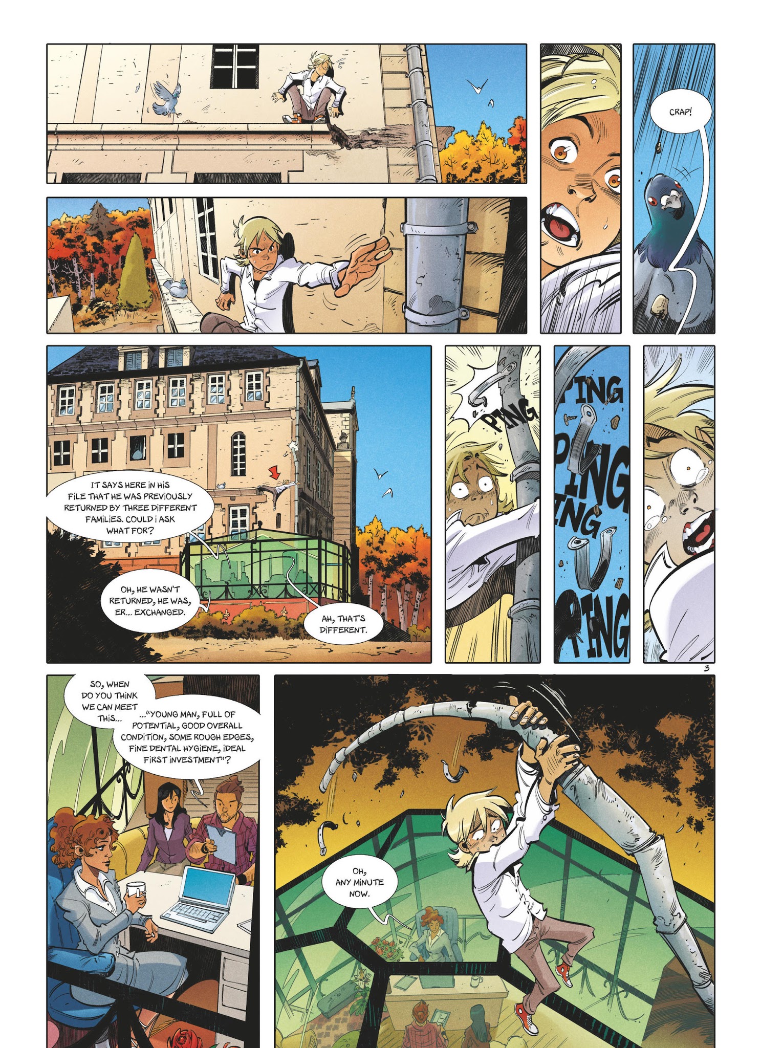 Read online FRNK comic -  Issue #1 - 5