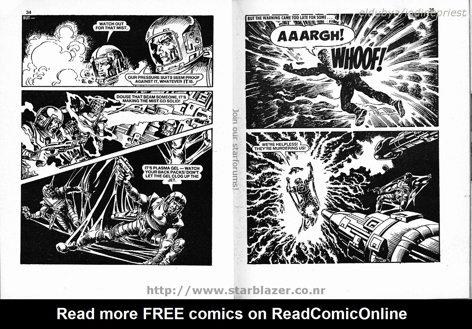 Read online Starblazer comic -  Issue #185 - 19