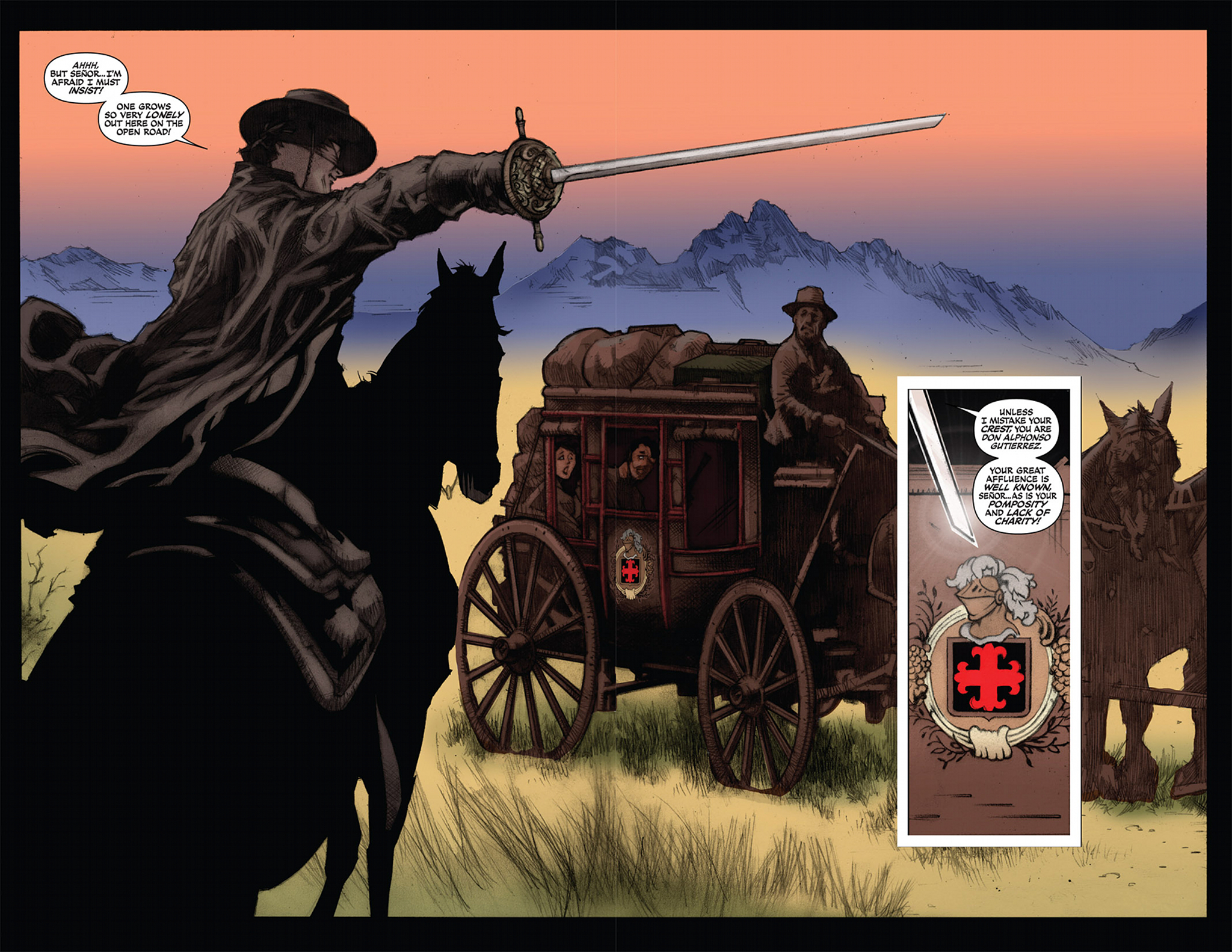 Read online Zorro Rides Again comic -  Issue #7 - 4