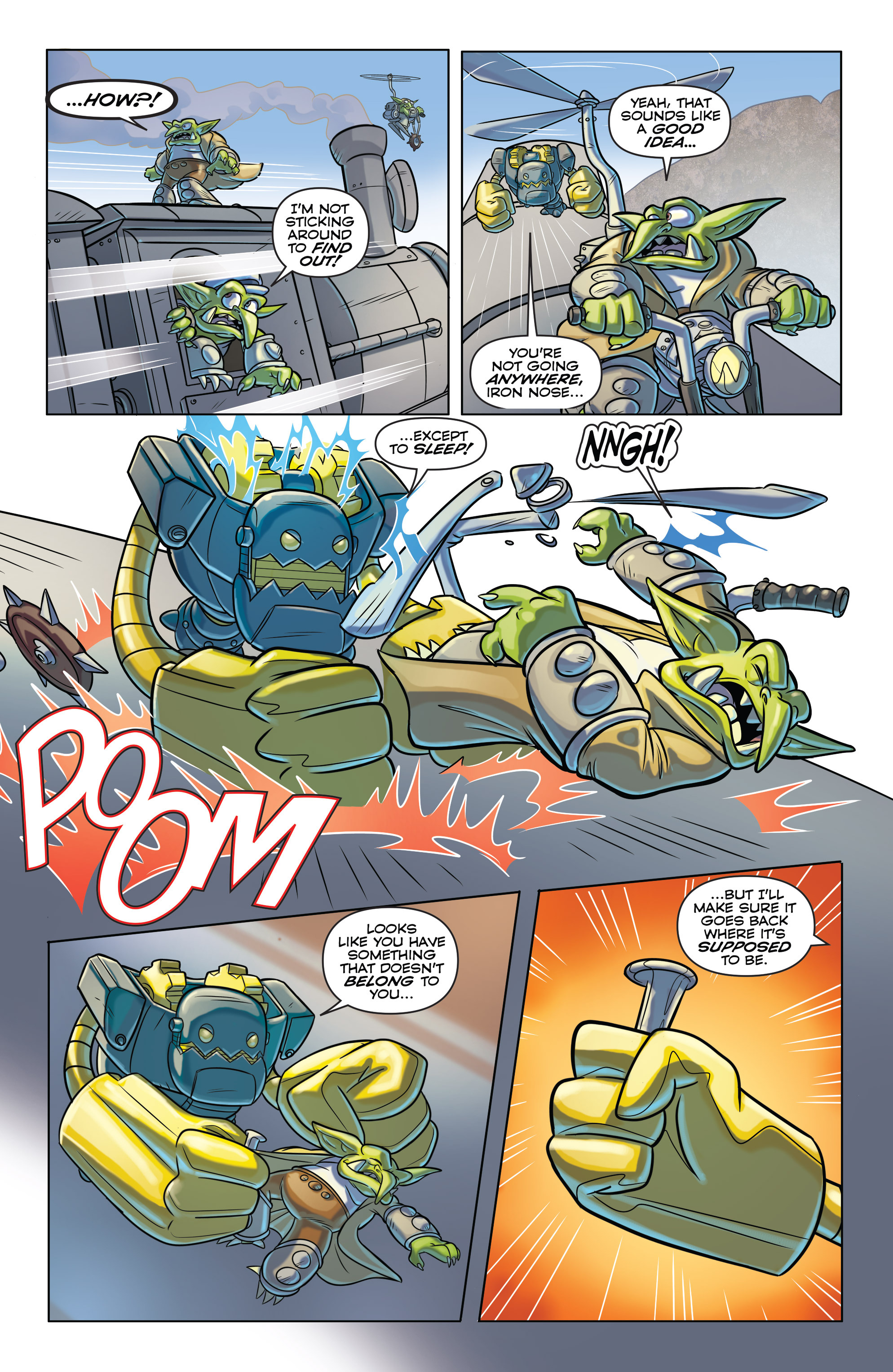 Read online Skylanders comic -  Issue #6 - 17