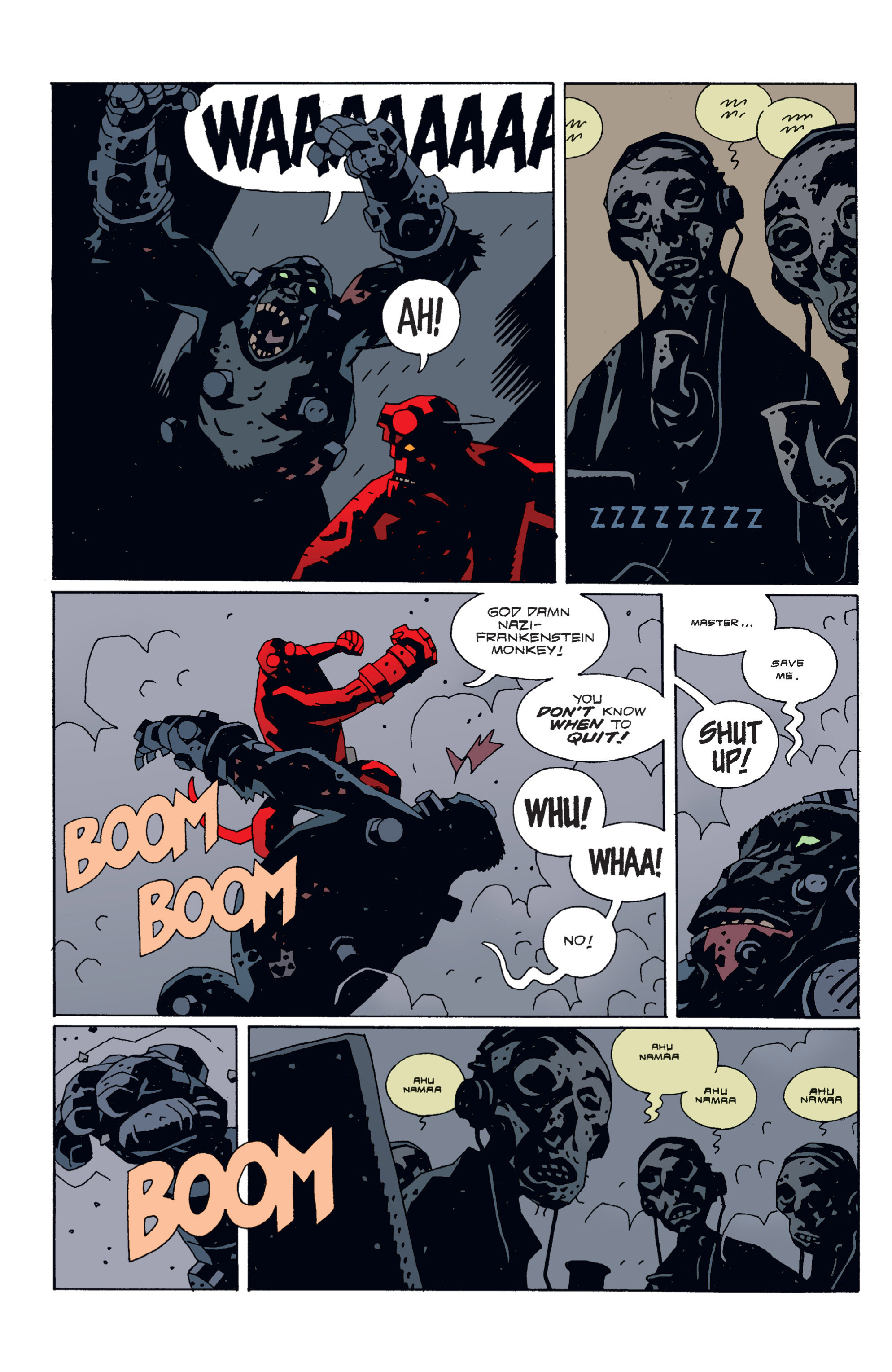 Read online Hellboy comic -  Issue #5 - 91