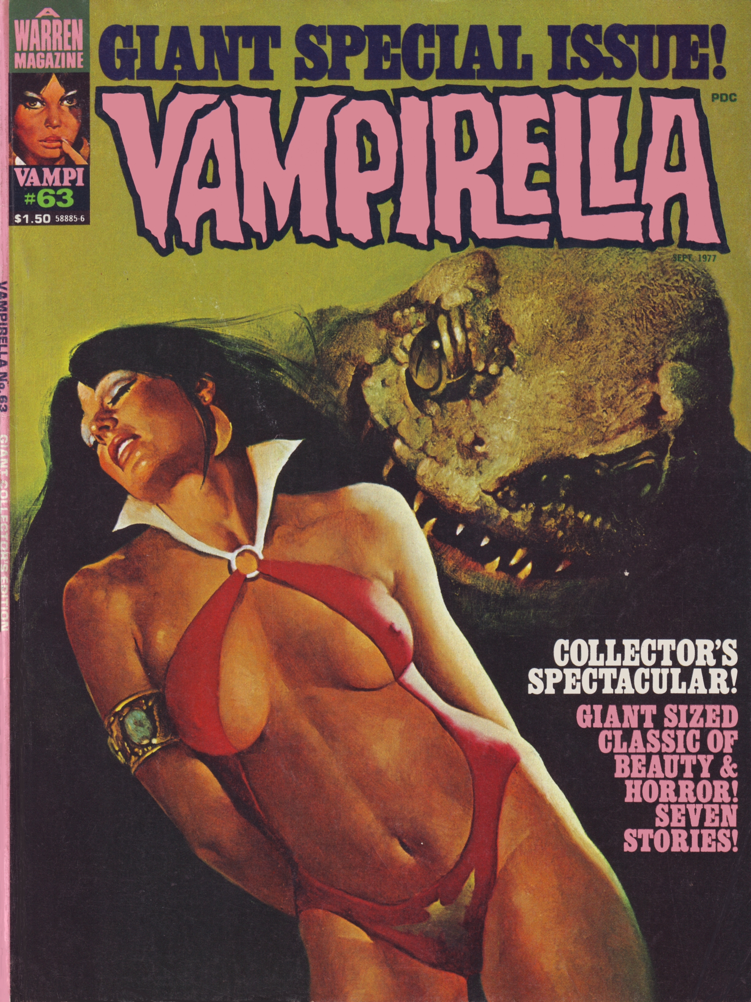 Read online Vampirella (1969) comic -  Issue #63 - 1