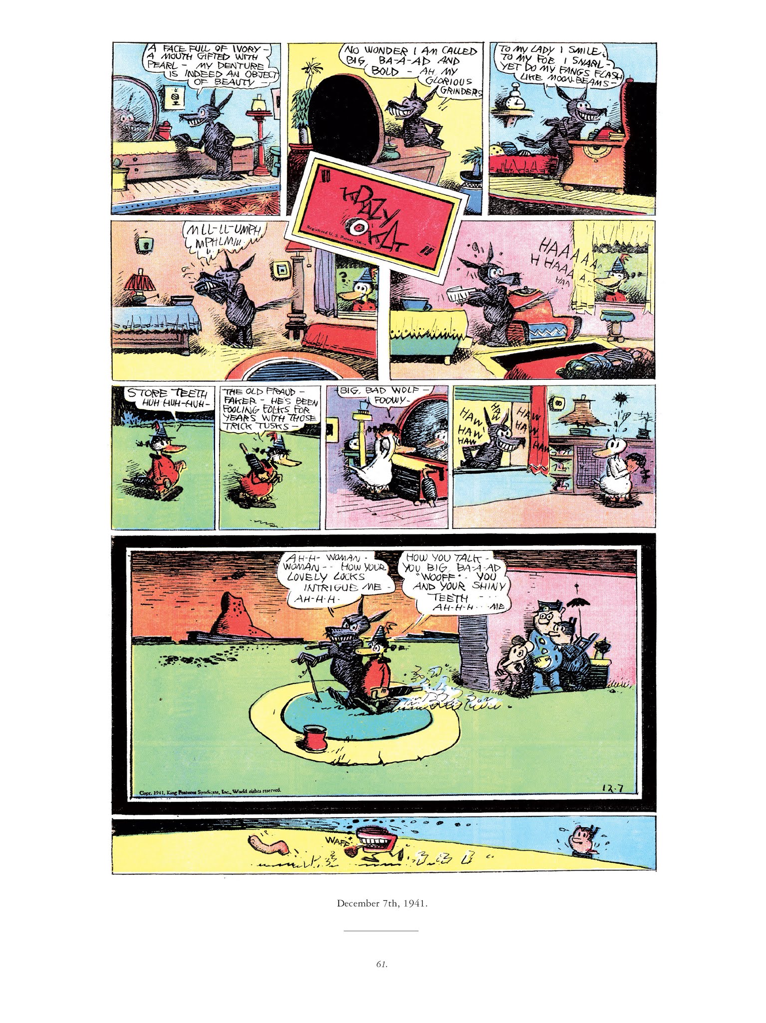 Read online Krazy & Ignatz comic -  Issue # TPB 12 - 60