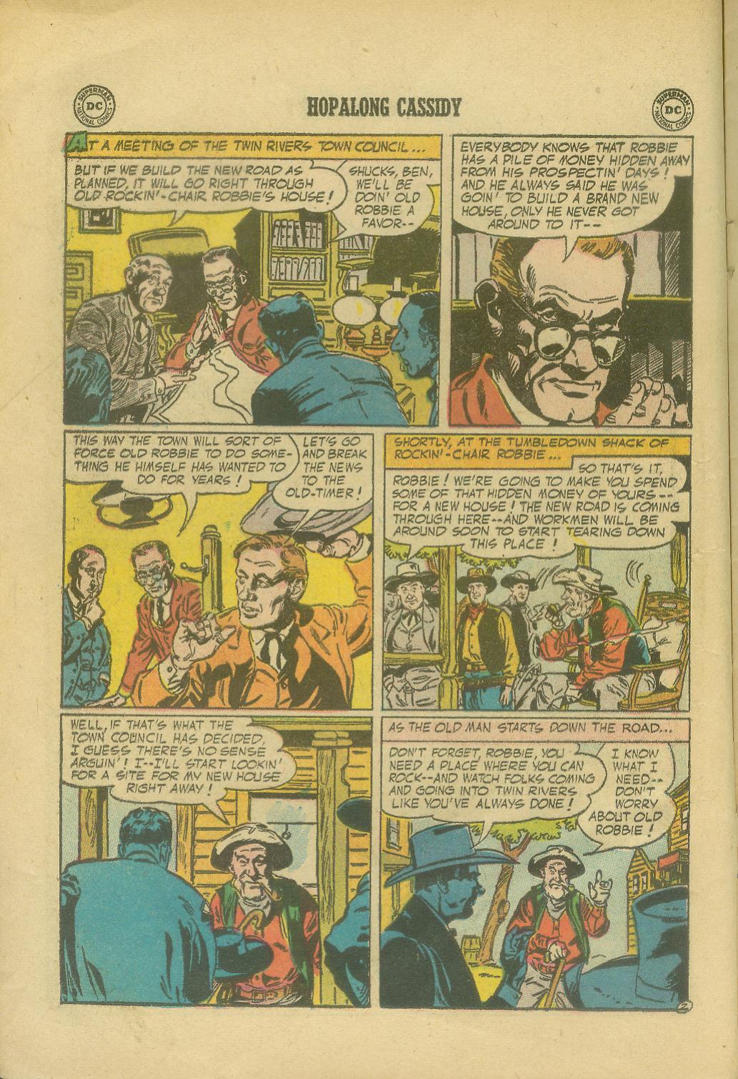 Read online Hopalong Cassidy comic -  Issue #111 - 14