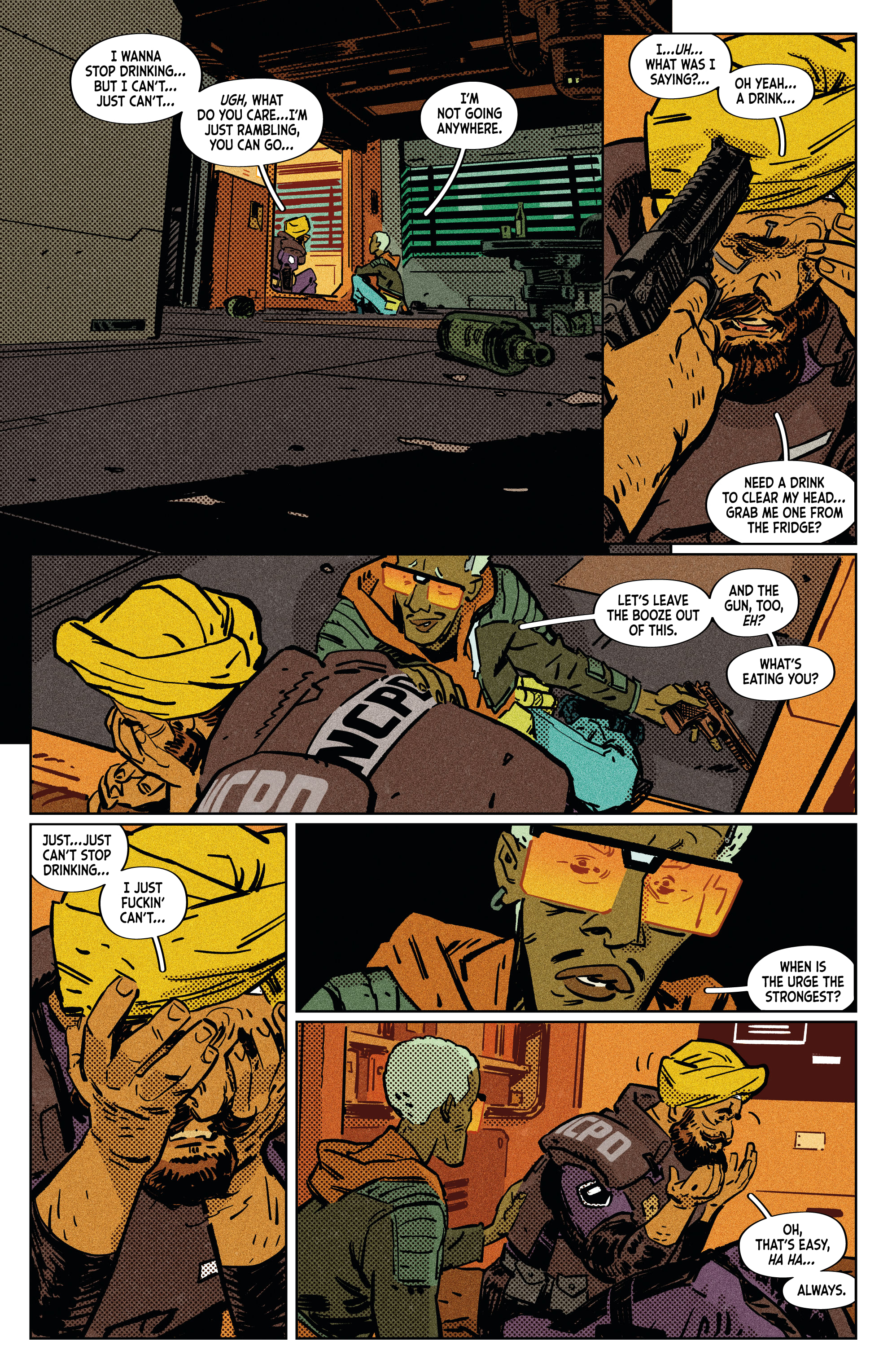 Read online Cyberpunk 2077: Blackout comic -  Issue #3 - 4