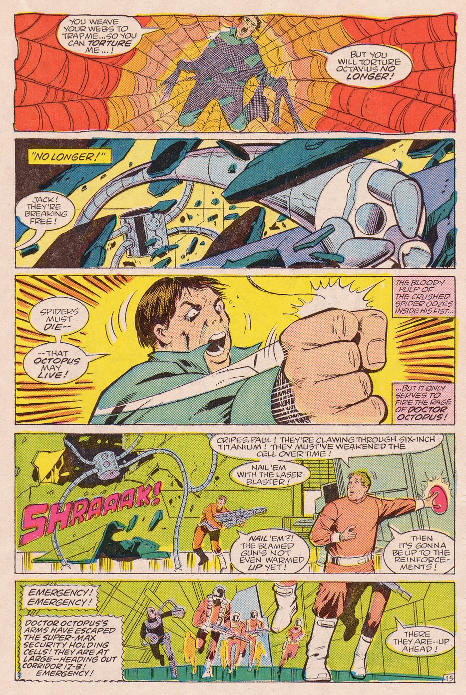 Read online Web of Spider-Man (1985) comic -  Issue #4 - 16
