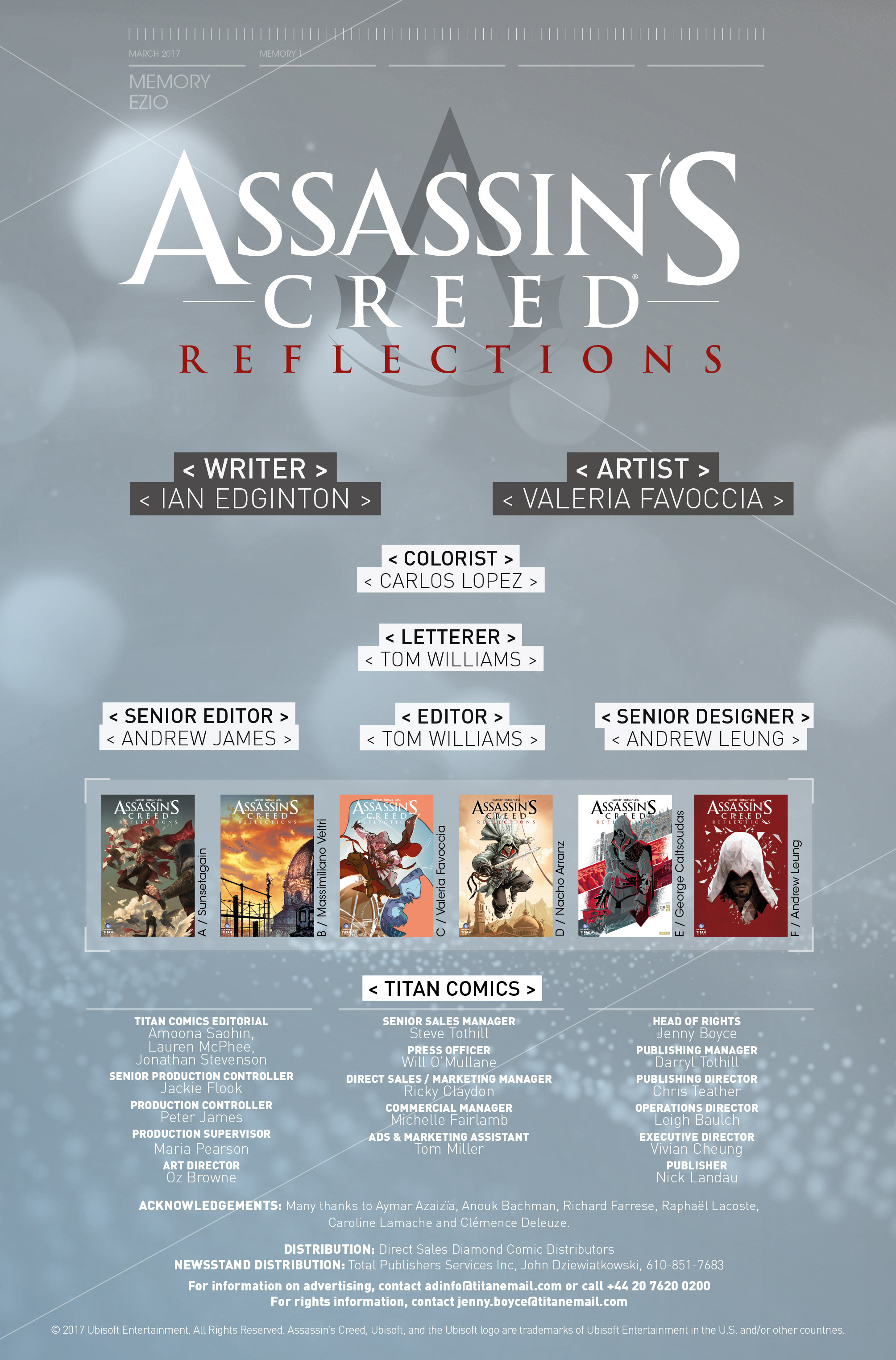 Read online Assassin's Creed: Reflections comic -  Issue #1 - 26