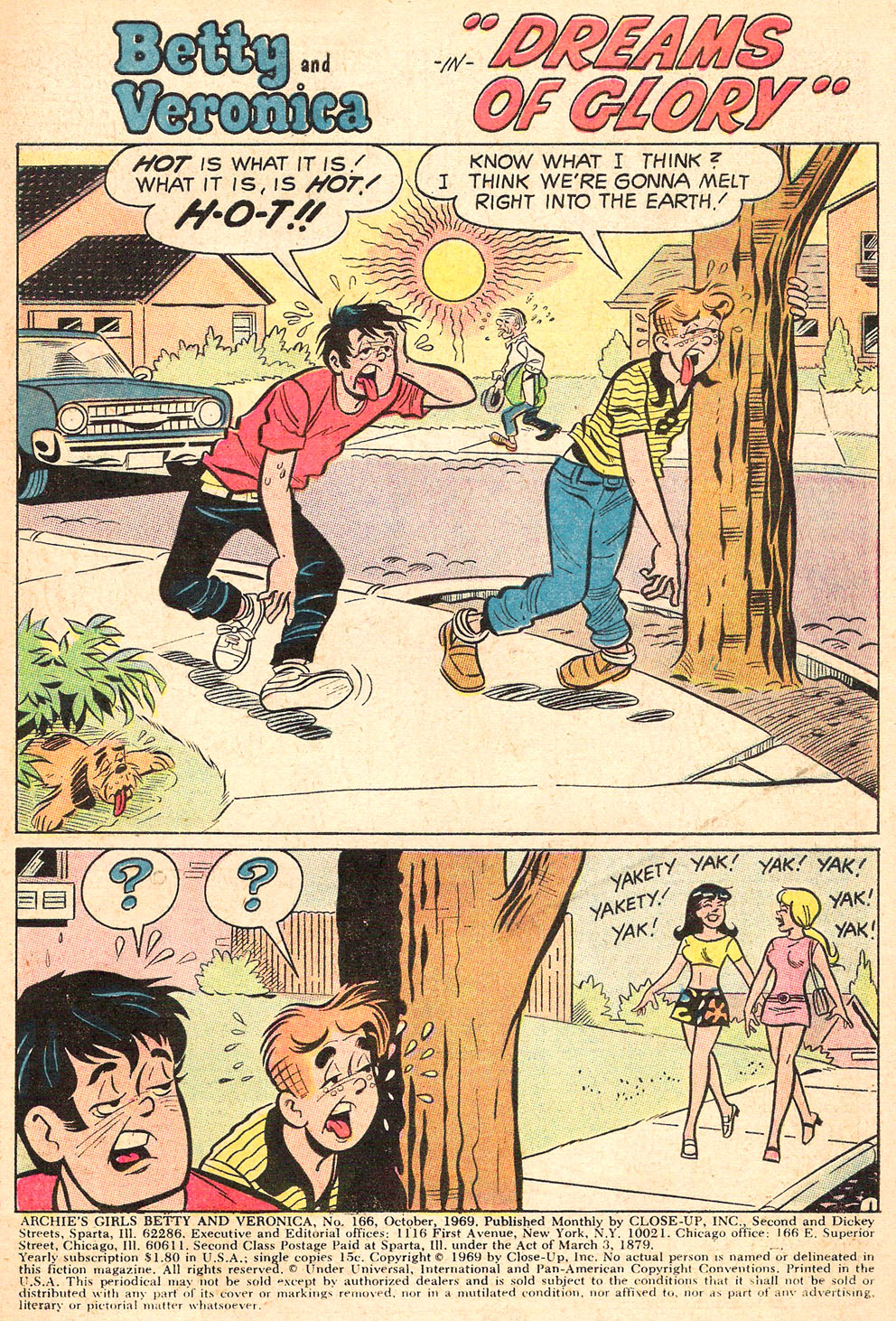 Read online Archie's Girls Betty and Veronica comic -  Issue #166 - 3