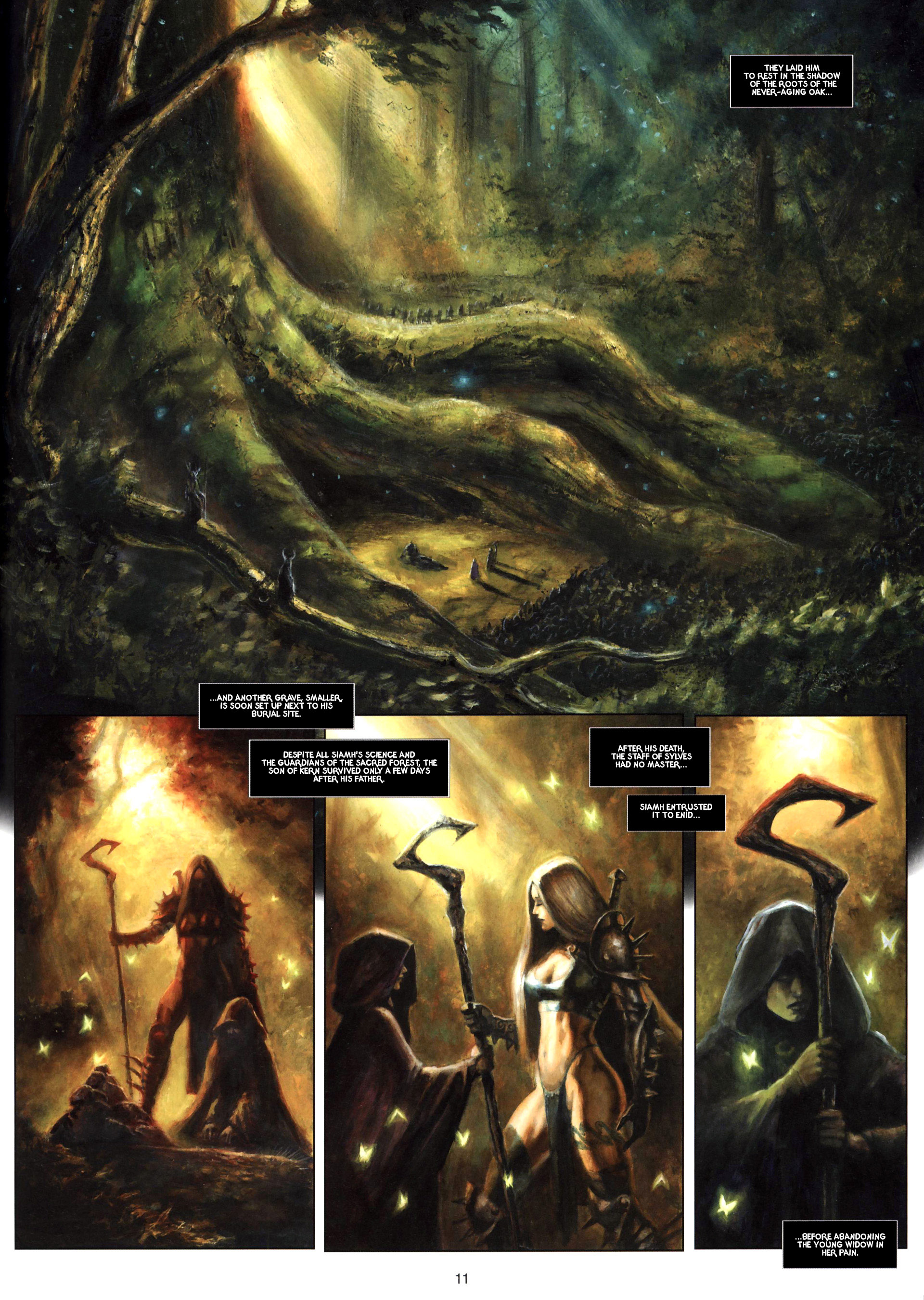 Read online Arawn comic -  Issue #5 - 11