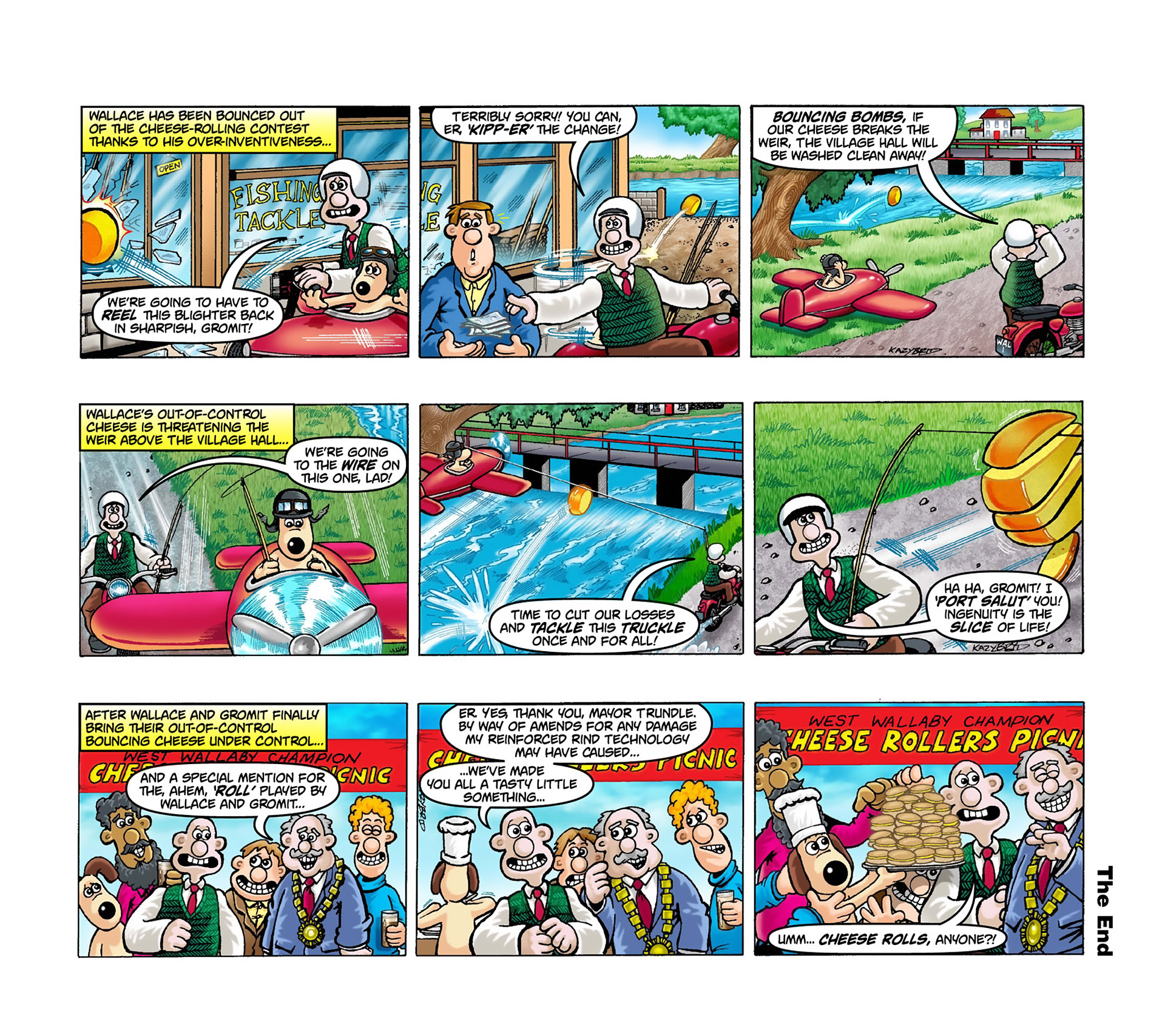 Read online Wallace & Gromit Dailies comic -  Issue #2 - 17