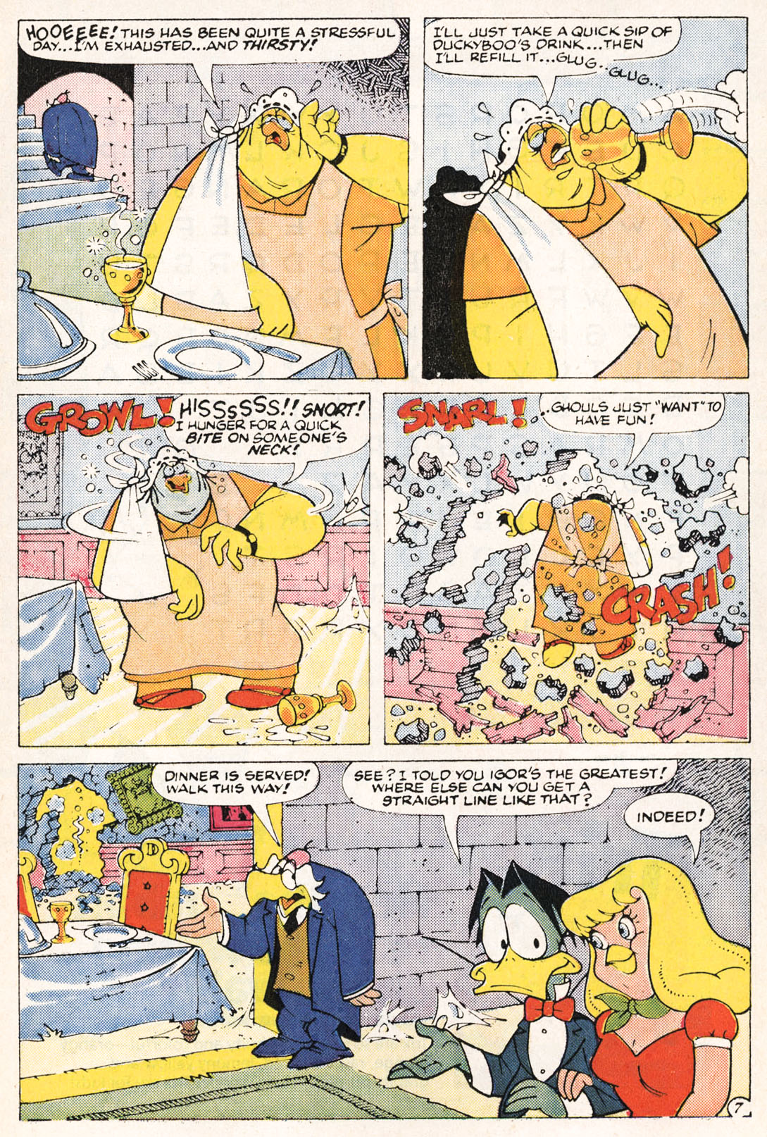Read online Count Duckula comic -  Issue #5 - 11